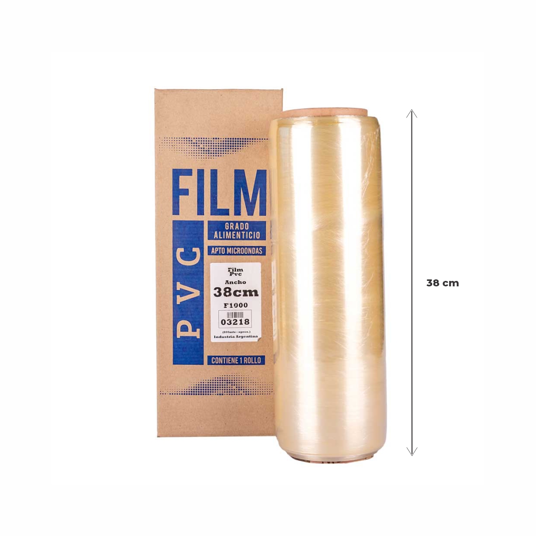 FILM ALIMENTICIO FERNANDEZ PVC INDUSTRIAL (38CM*800MTS) *ROLLO