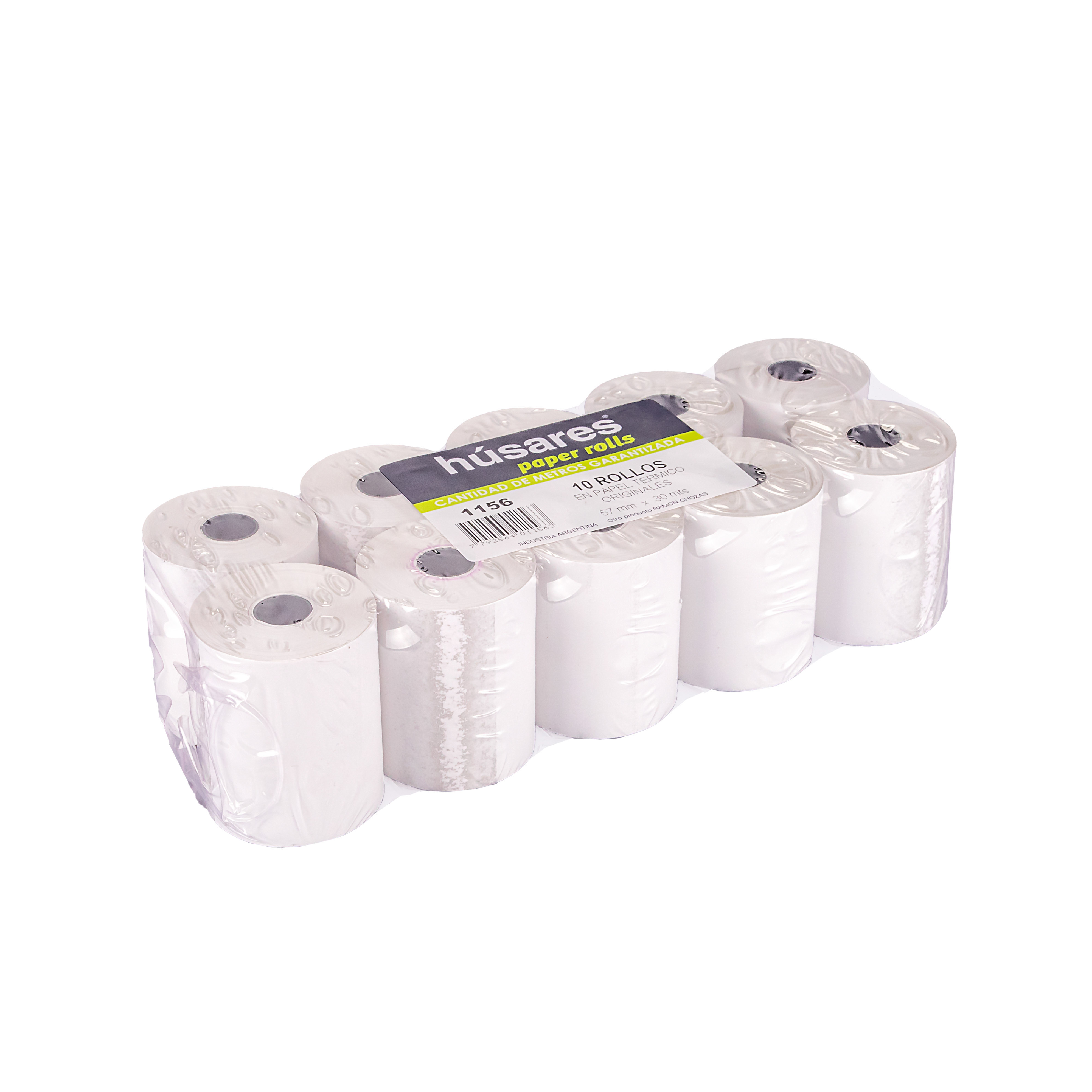 ROLLO MAQUINA TERMICO HUSARES 57MM*30MTS (1156) *10UNID