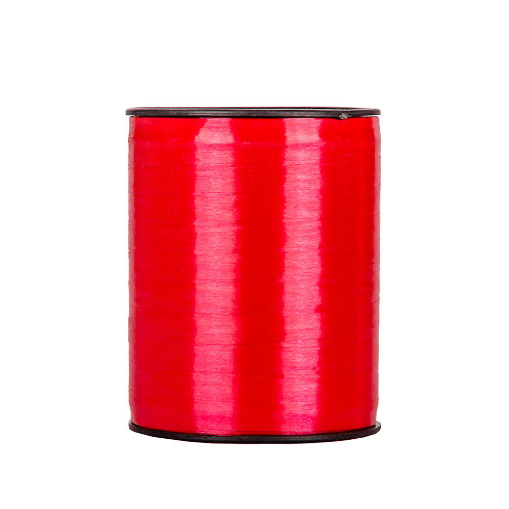 CINTA MOÑOS LISA 10MM ROLLO ROJO *500MTS