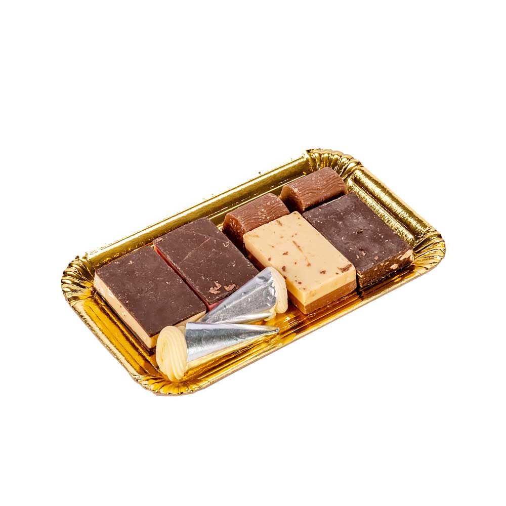 PLATO DORADO CARTON RECTANGULAR .150GRS (10*16CM)  (OFERTA DISC) *UNID