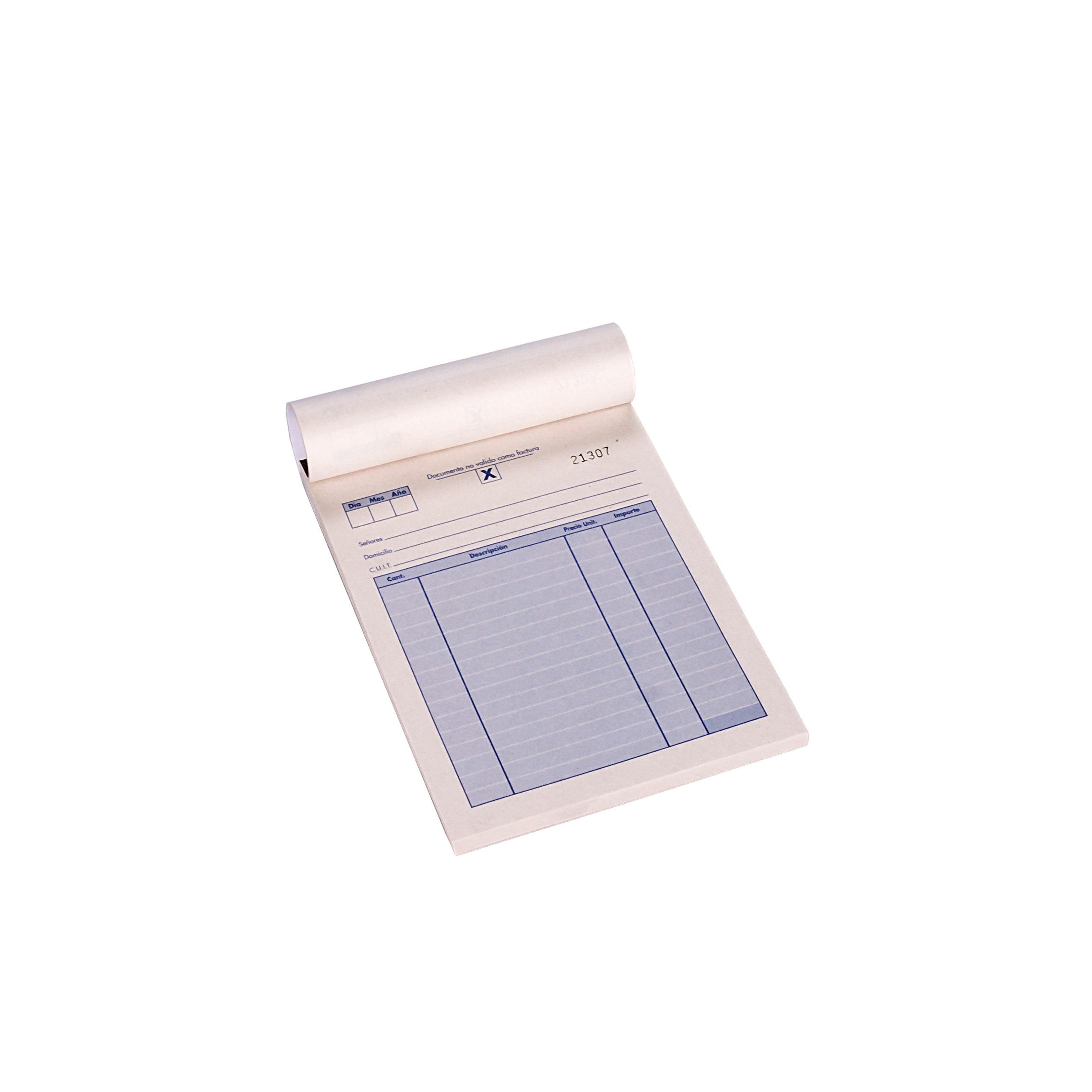 TALONARIO X CAUDILLO MEDIANO Nº1 (12*17CM) *50HJS