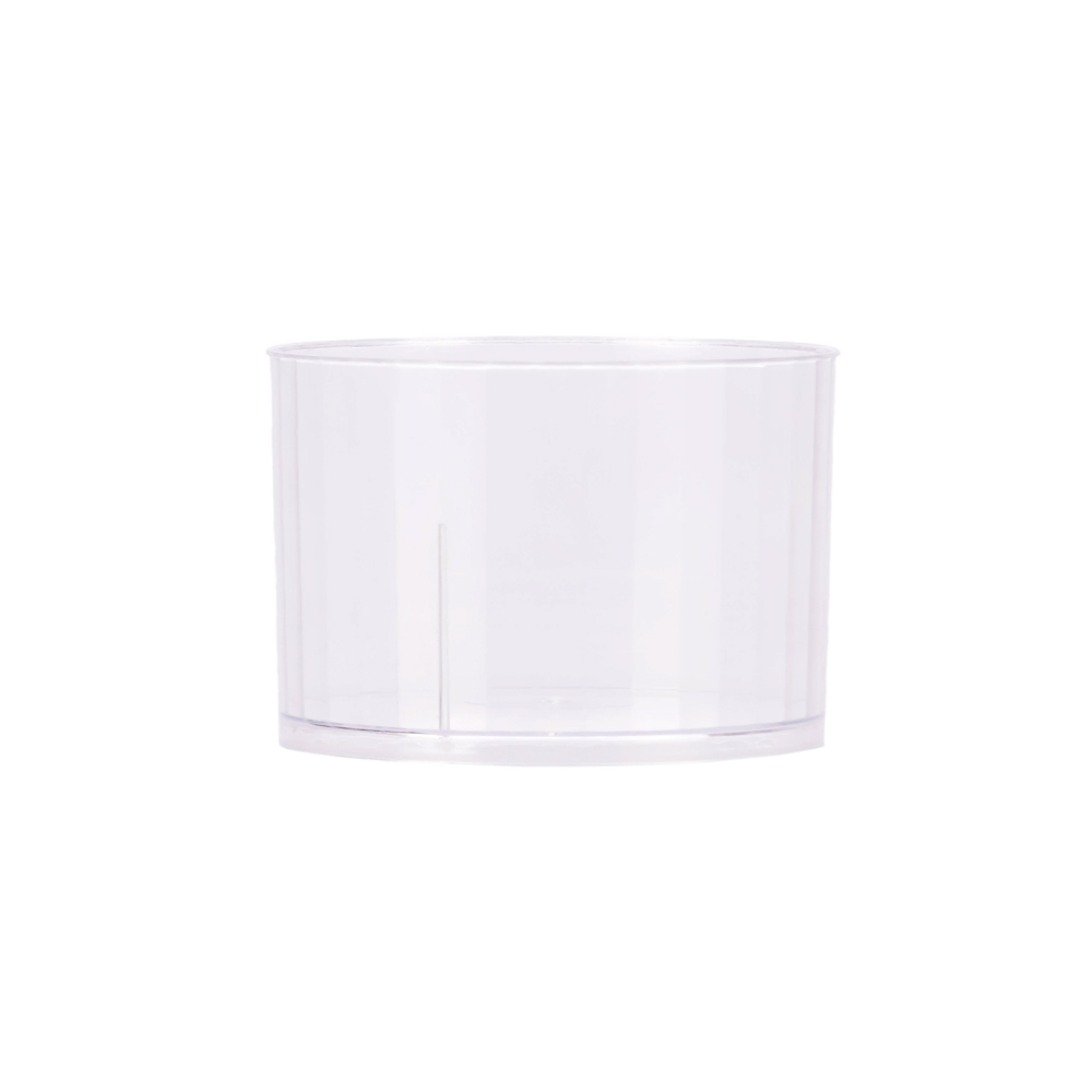 VASO RIGIDO WHISKY FACETADO CRISTAL 200CC KOVAL (8CM DIAM*5.3CM ALTO) PACK *10UNID