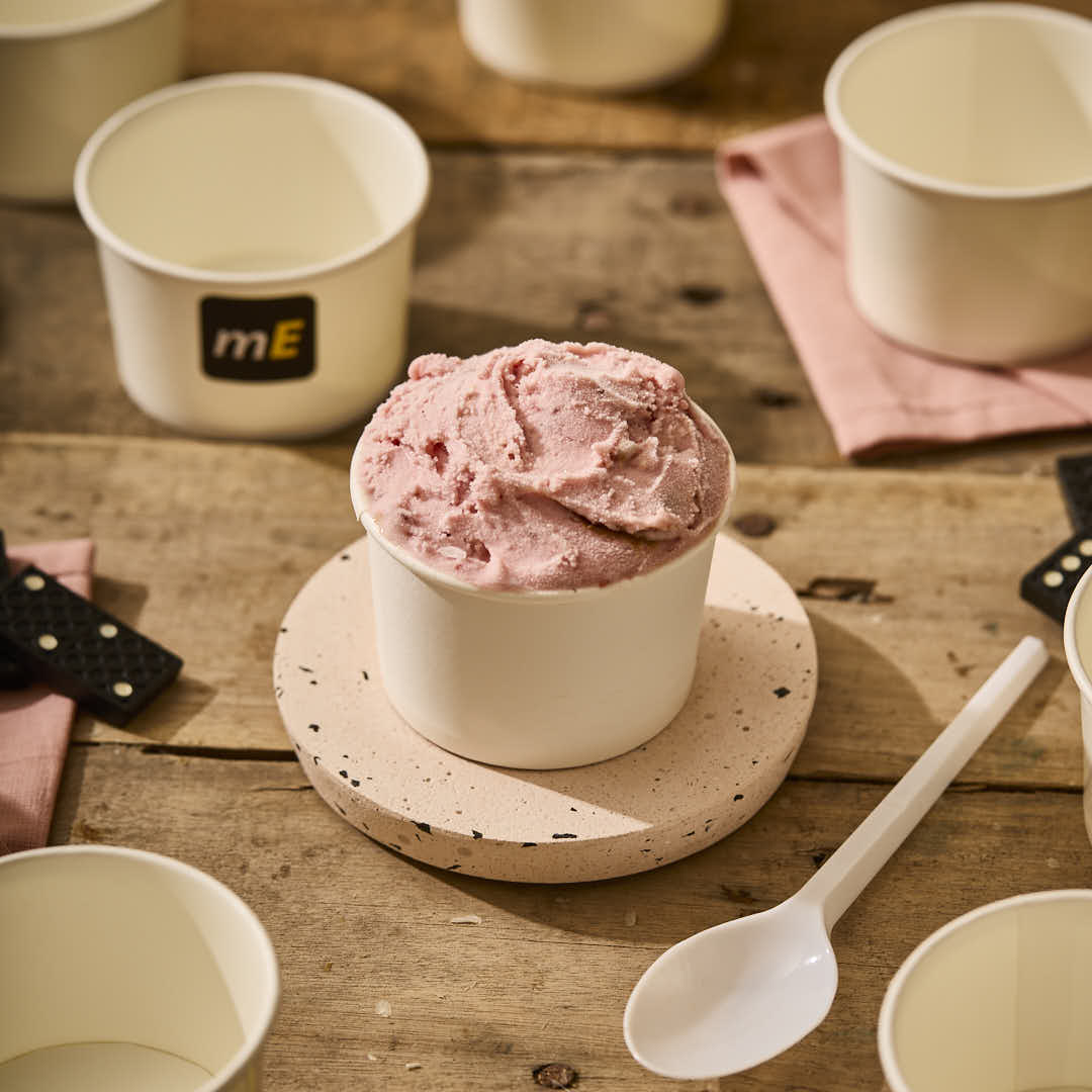 POTE HELADO POLIPAPEL SOLUPLEX.250CC BLANCO (8.5OZ) *100UNID