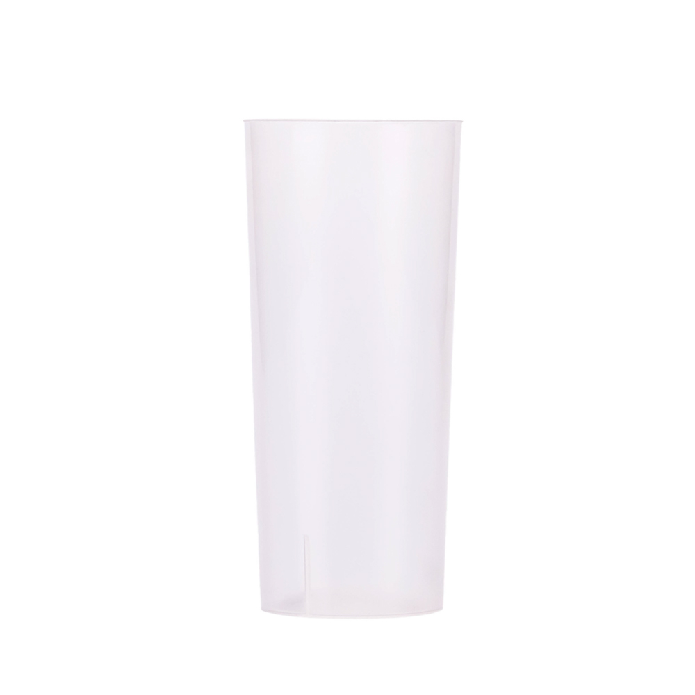 VASO PLASTICO TRAGO LARGO PP 280CC KOVAL (5.5CM DIAM*13CM ALTO) *UNID