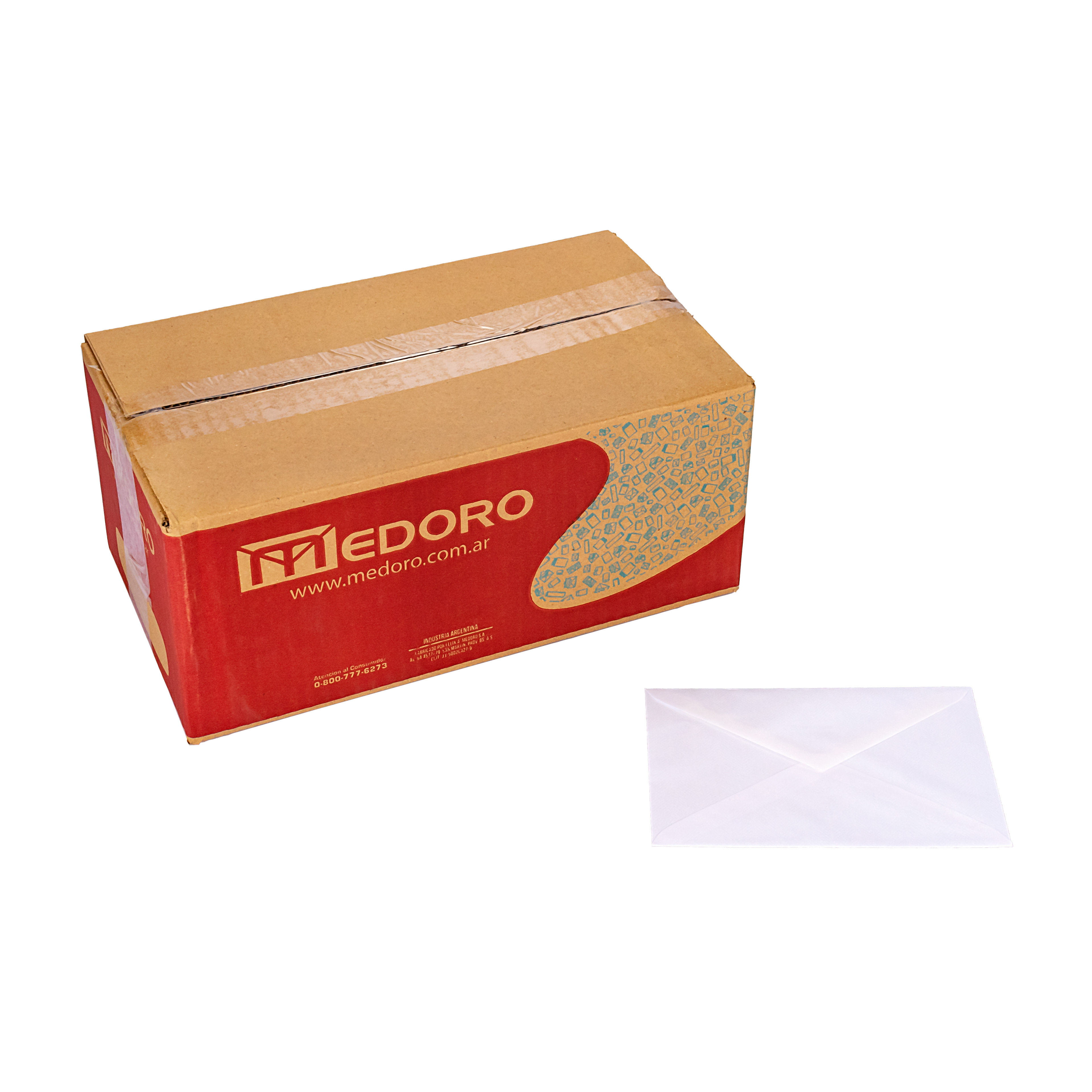 SOBRE OBRA 11.4*16.2CM.(500 UNID) COMERCIAL MEDORO 70GRS (1500) *CAJA