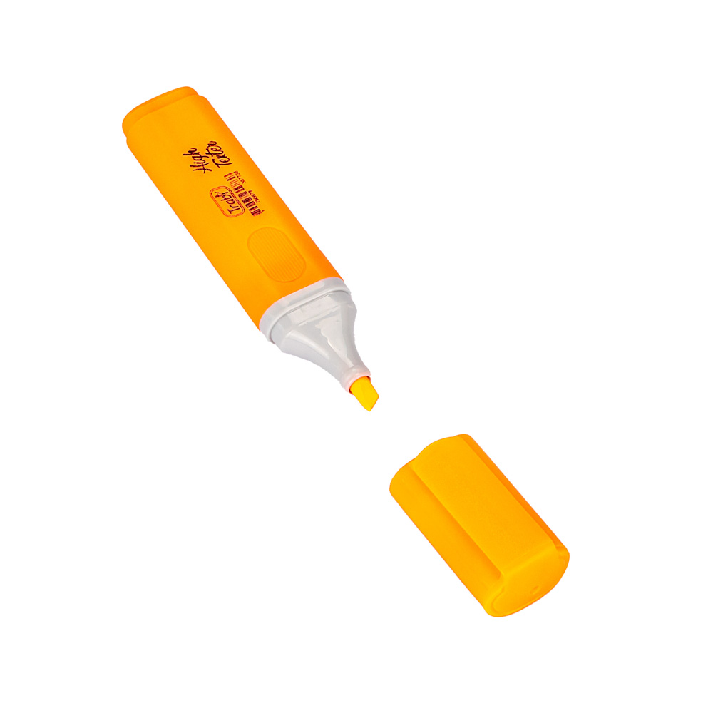 RESALTADOR HIGH TEXTER TRABI NARANJA PUNTA BIZELADA *UNID