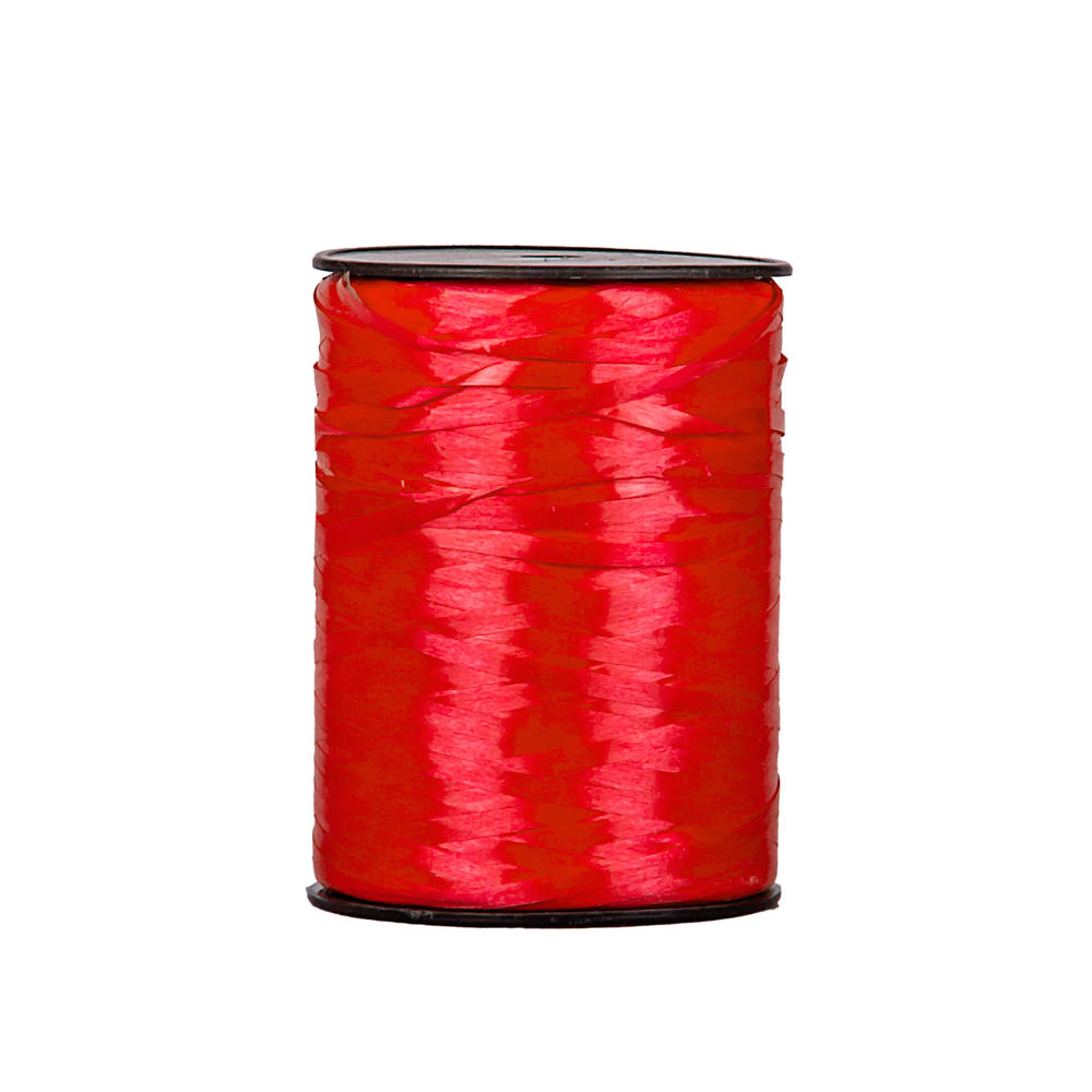 CINTA MOÑOS LISA .5MM ROLLO ROJO *1000MTS