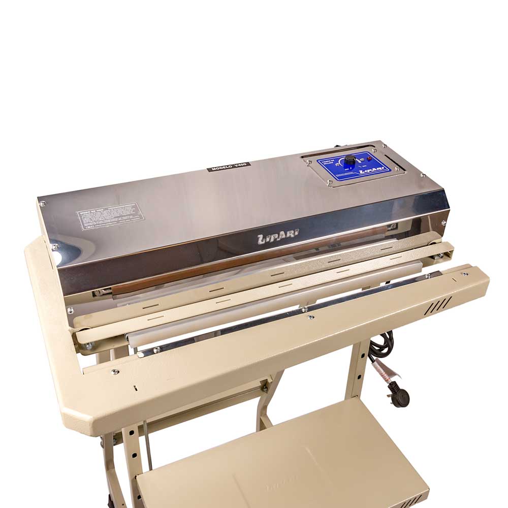 SELLADORA LIPARI CON PIE 40CM SELLADO VERTICAL (V400) *UNID