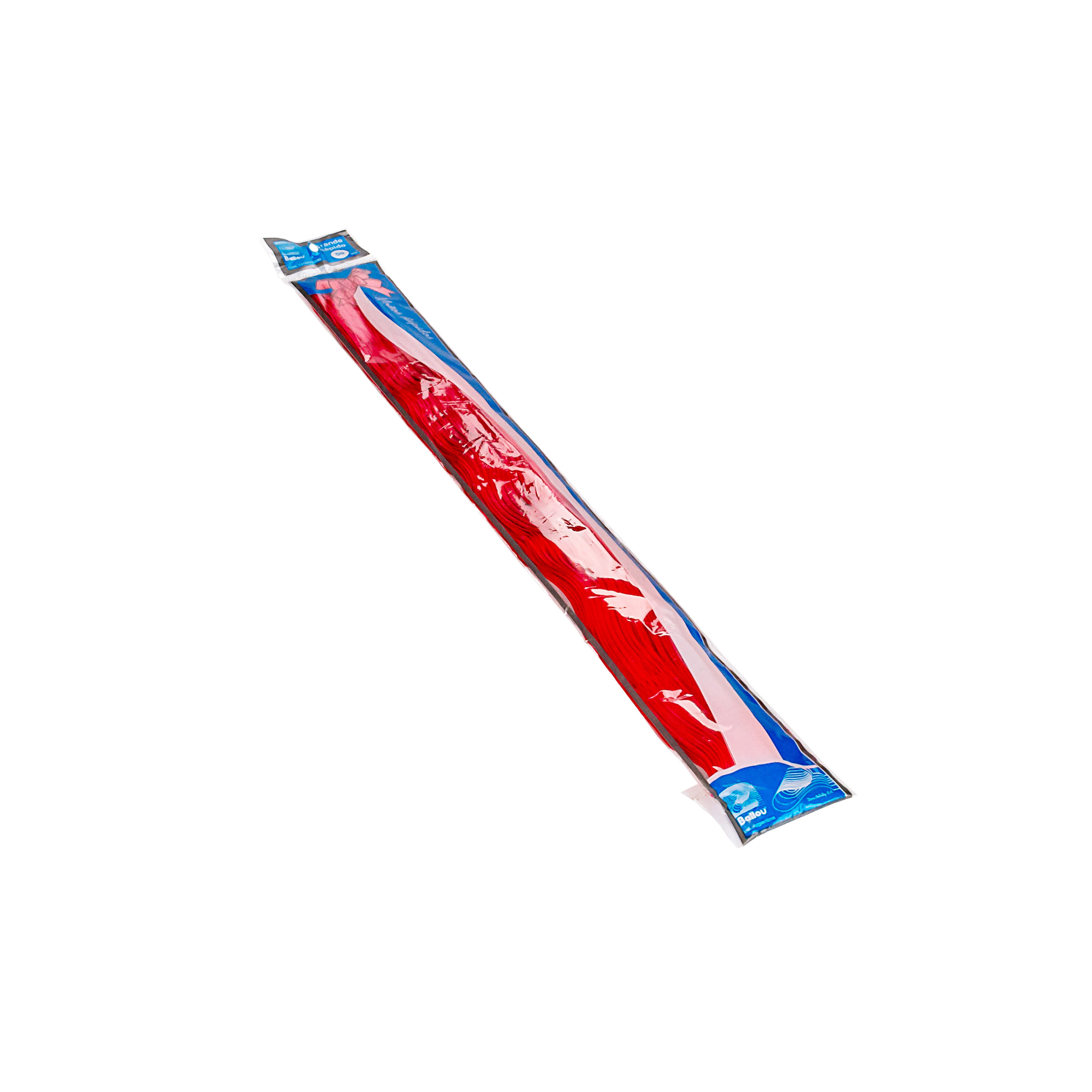 MOÑO RAPIDO GRANDE ROJO LISO *50UNID