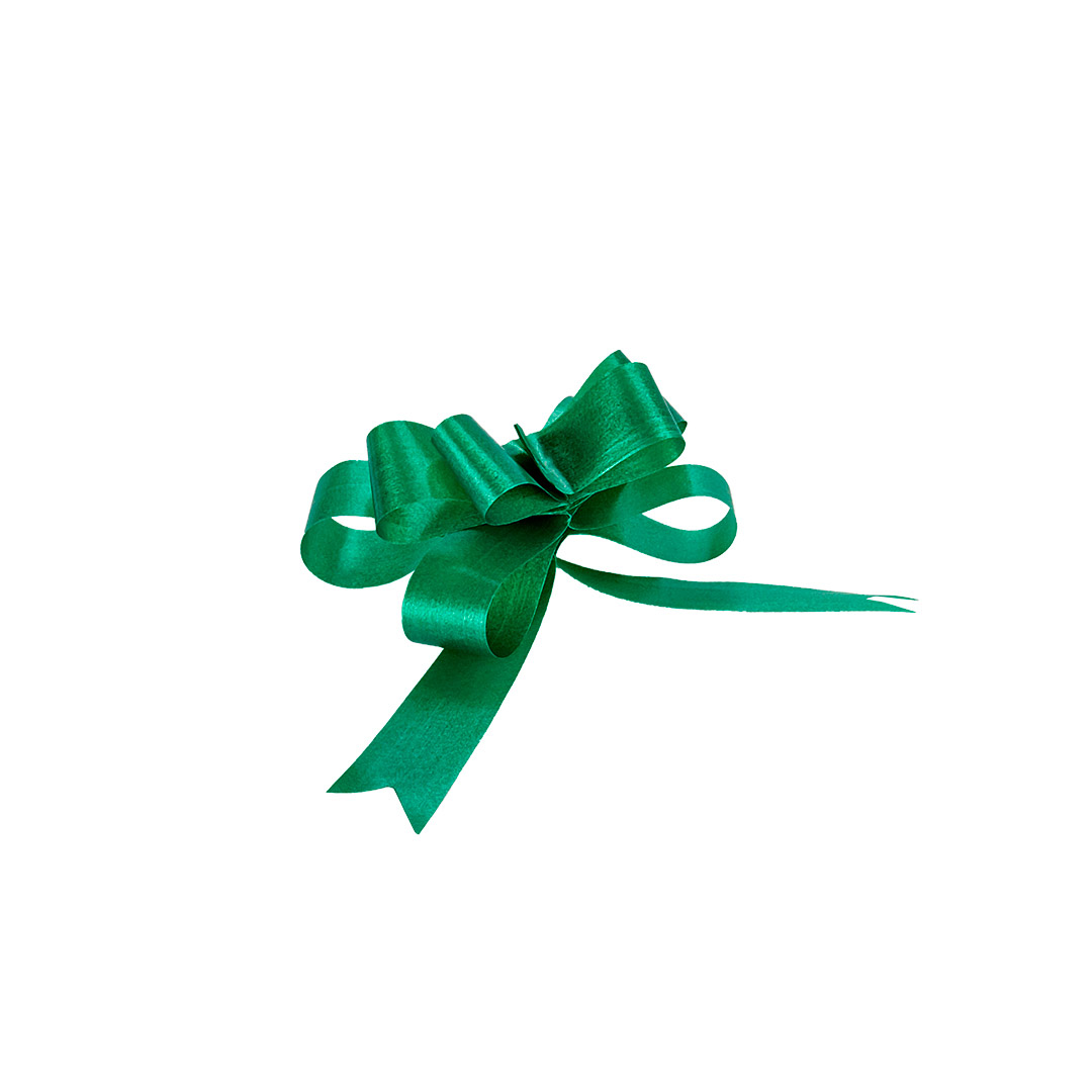 MOÑO RAPIDO MEDIANO VERDE PINO LISO *50UNID