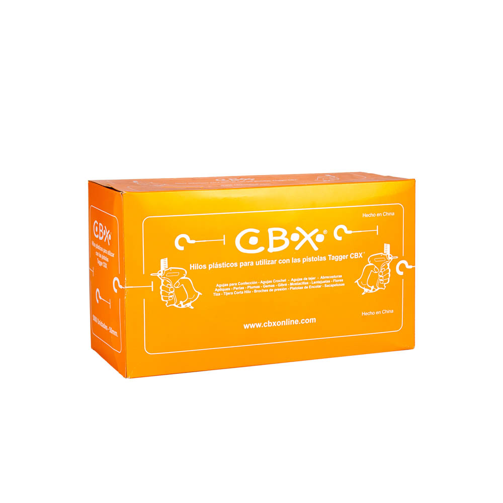 PIN PARA ETIQUETADORA DE PRENDAS GRUESA (PERCHA) CBX *5000UNID