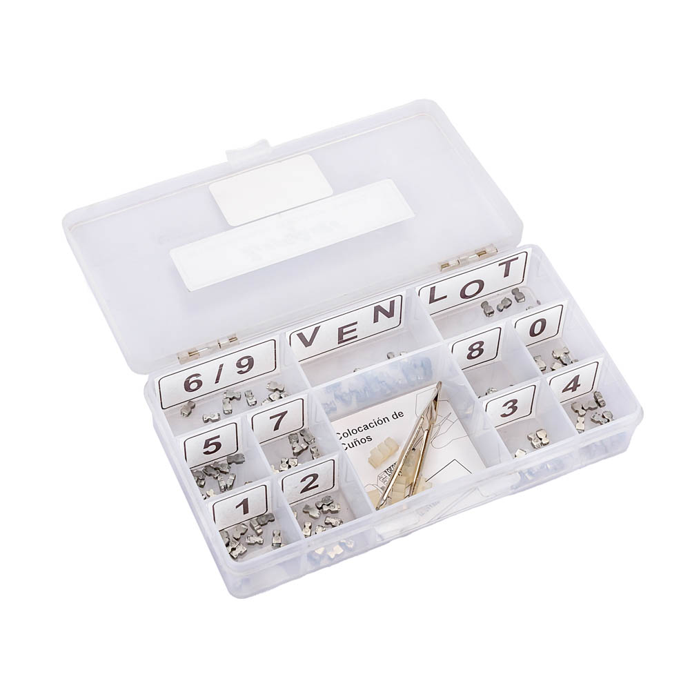 REPUESTO FECHADOR TERMICO LIPARI CAJA CUÑOS LETRAS Y NUMEROS (FE012) *UNID