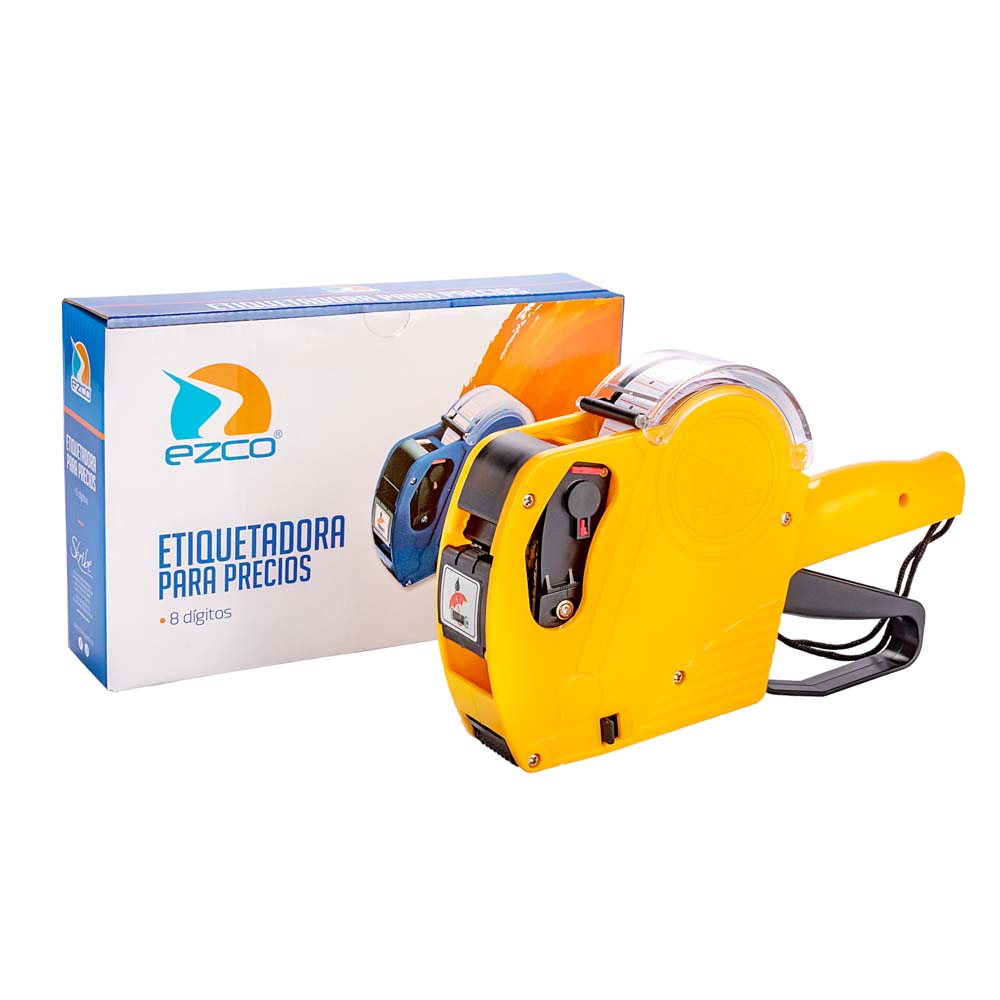 ETIQUETADORA EZCO 8 DIGITOS TIPO MOTEX *UNID