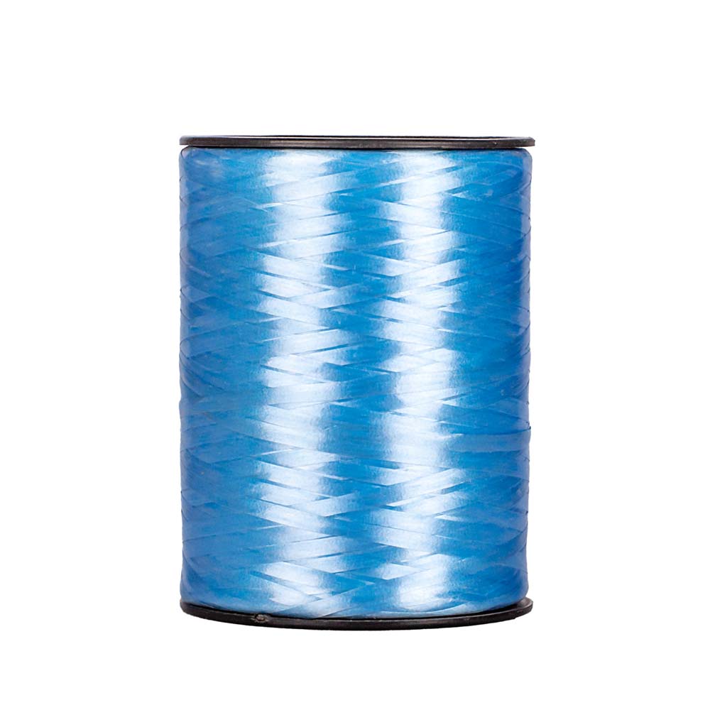 CINTA MOÑOS LISA .5MM ROLLO CELESTE *1000MTS