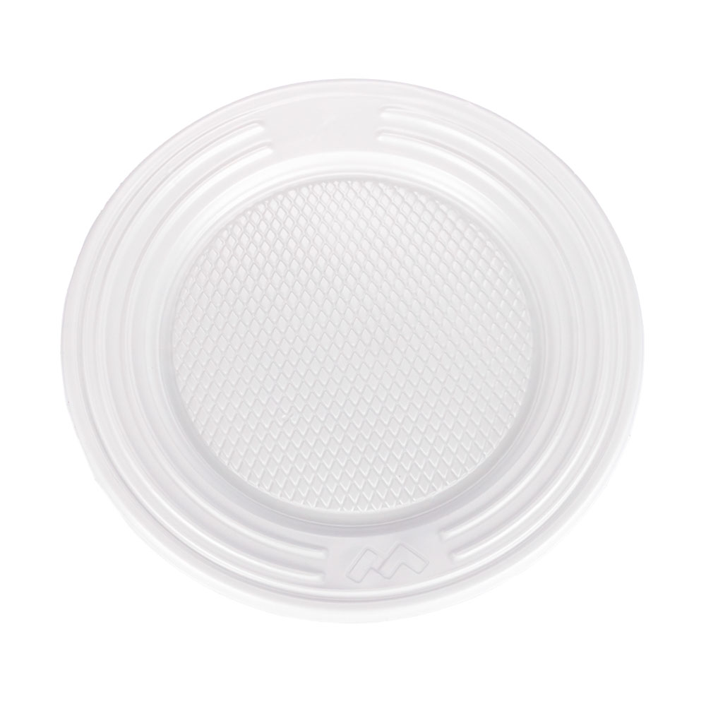 PLATOS DESCARTABLE BLANCO WORK.22CM (PS) *50UNID