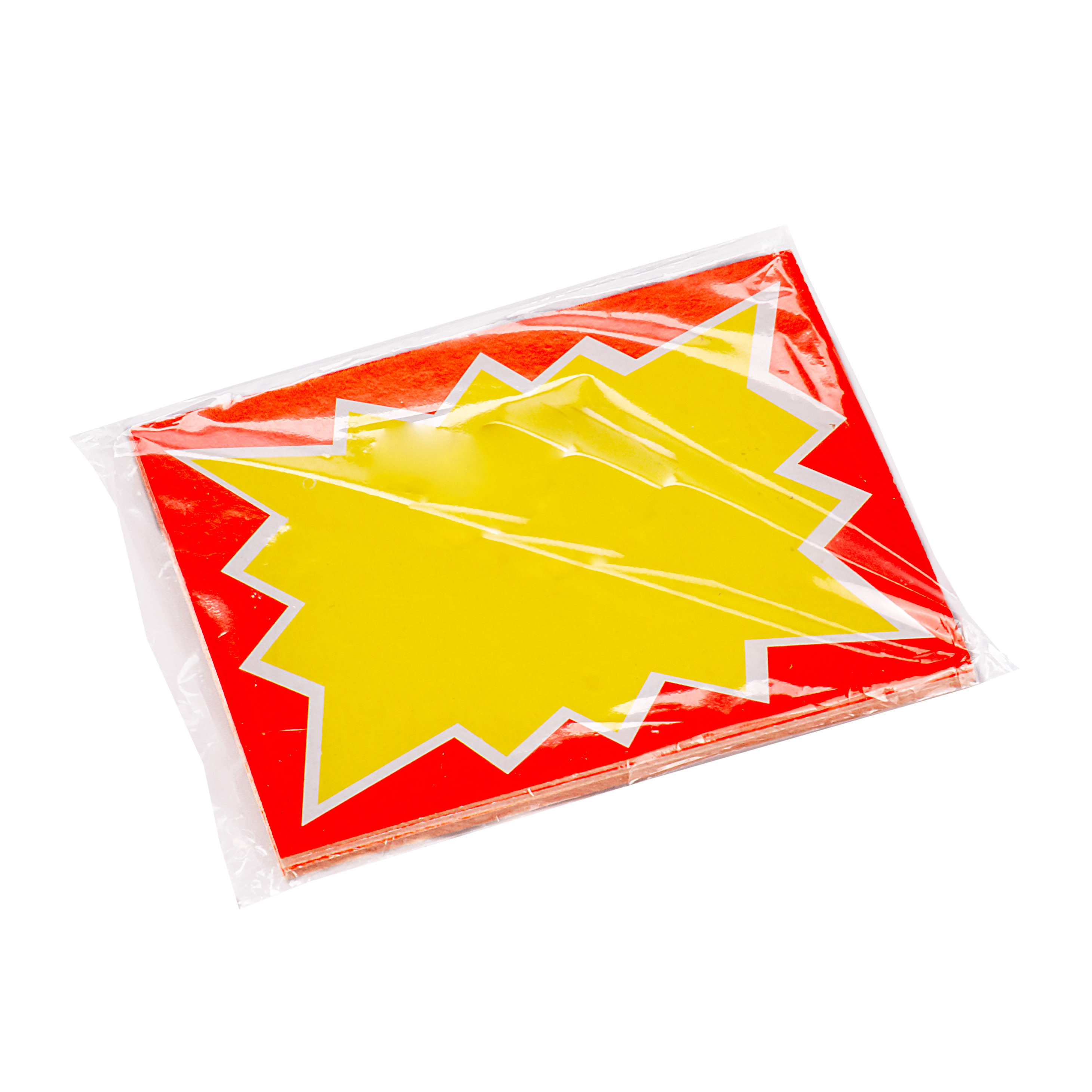 CARTEL PRECIOS ESTALLIDO (7*9CM) (402) PAQ*25UNID