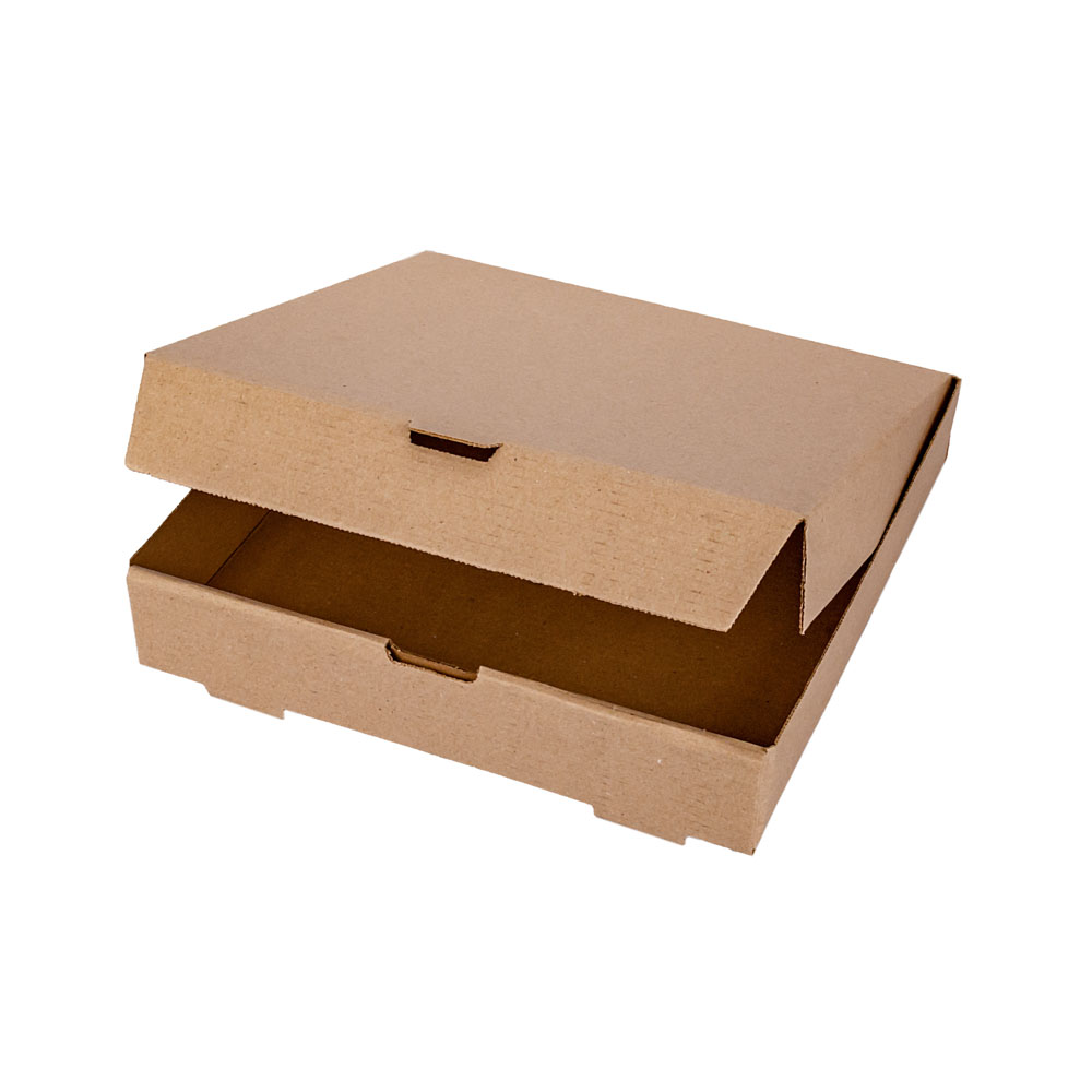 CAJA MICRO CARTON MARRON/MARRON (28.5*28*5.3CM) (PASCUALINA) *100UNID.