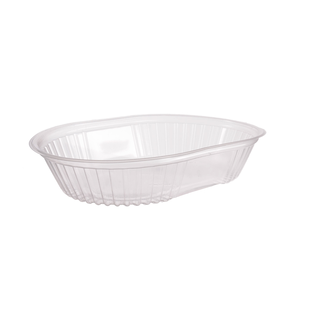 BANDEJA MICRO WORK PP BL Nº105 OVAL (16*23*4CM) *100UNID