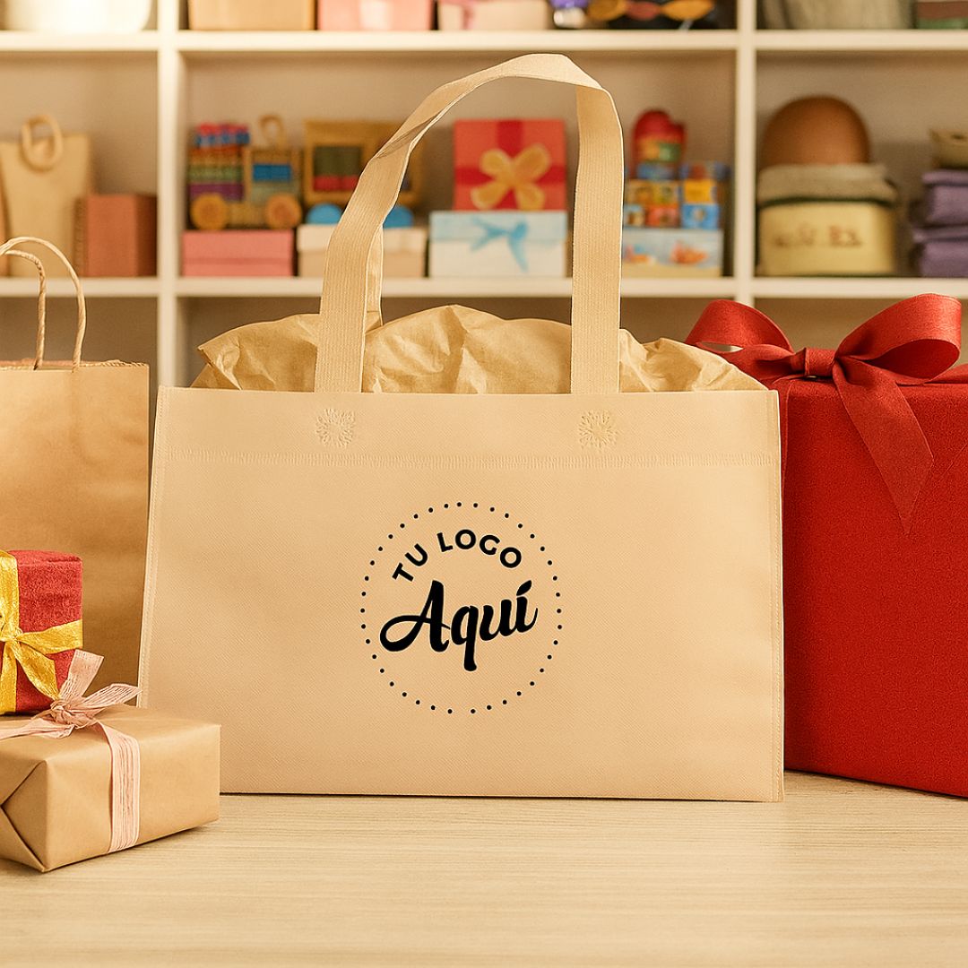 mEP BOLSA FRISELINA PERSONALIZADA ASA LARGA LINO 60*50CM X UNIDAD