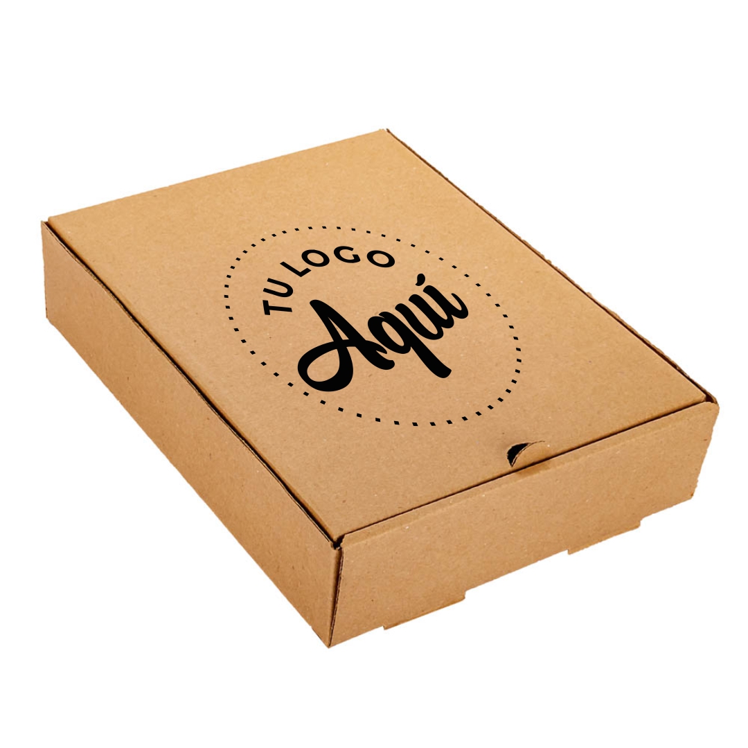 mEP CAJA EMPANADAS CARTON MICRO MARRON/MARRON PERSONALIZADO 1 DOCENA (20*26.5*6M) X UNIDAD
