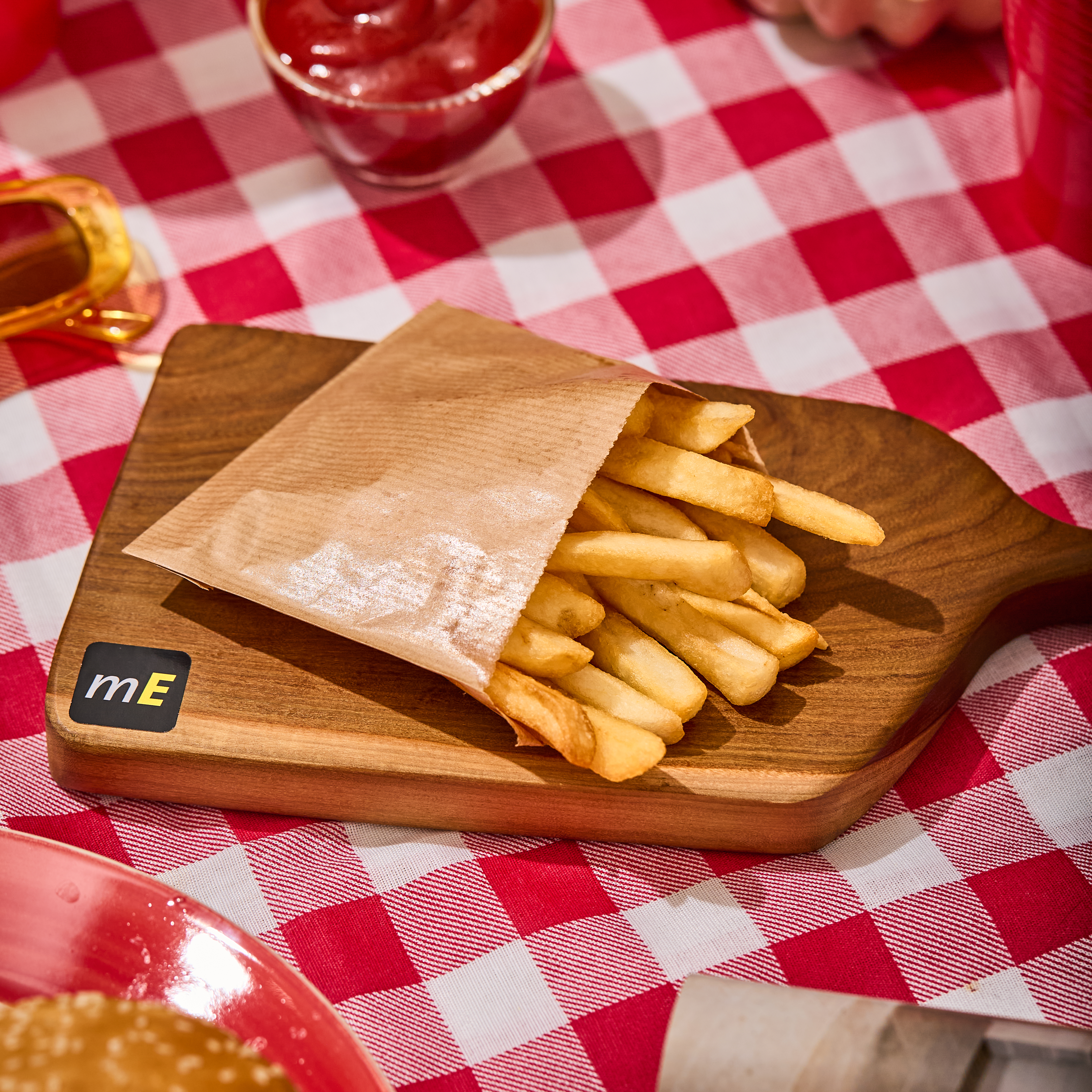 mEP SOBRE PAPAS FRITAS PAPEL KRAFT PERSONALIZADO (11*8CM) X UNIDAD