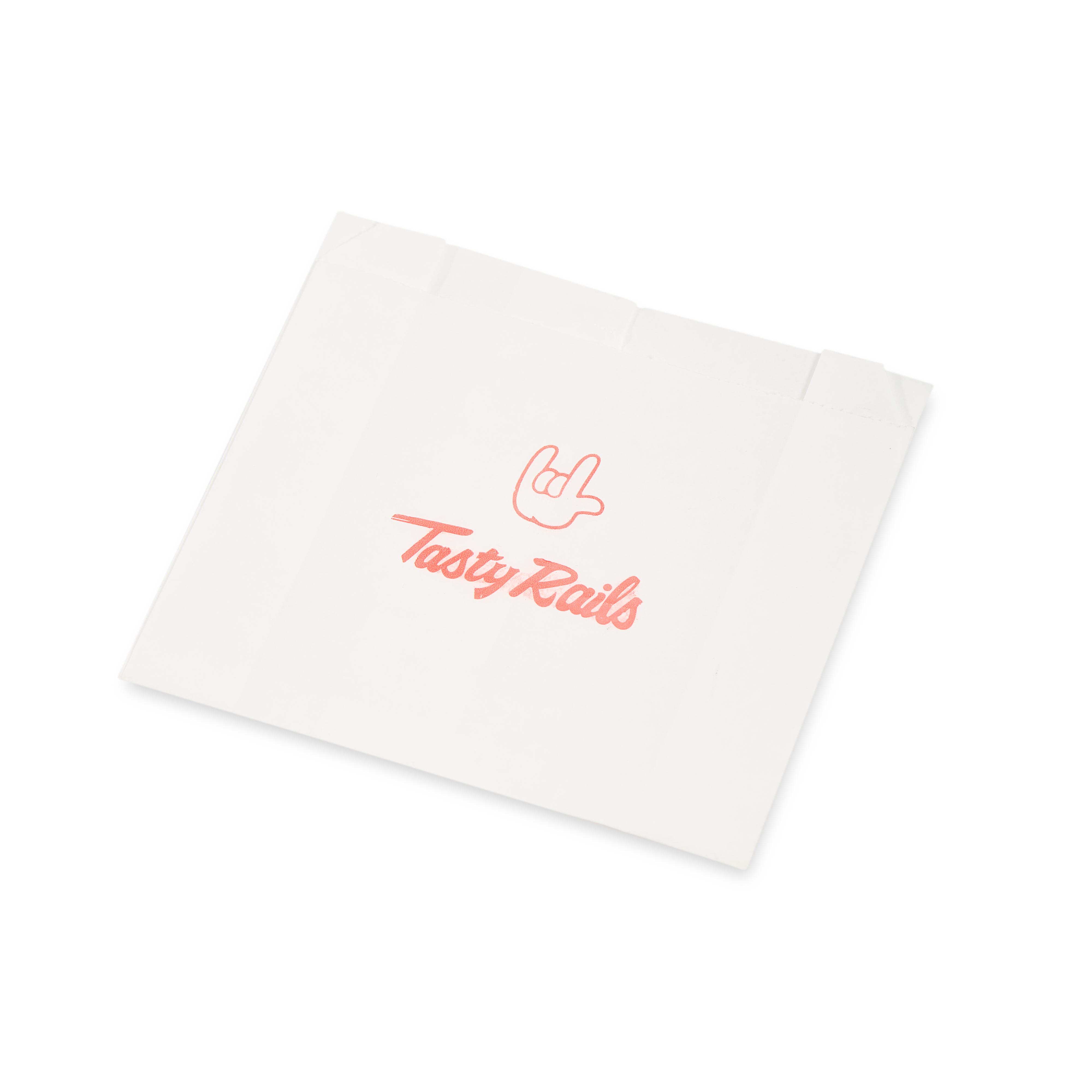 mEP BOLSA HAMBURGUESA BIOXIDO BLANCO PERSONALIZADA (13*5*10CM) X UNIDAD