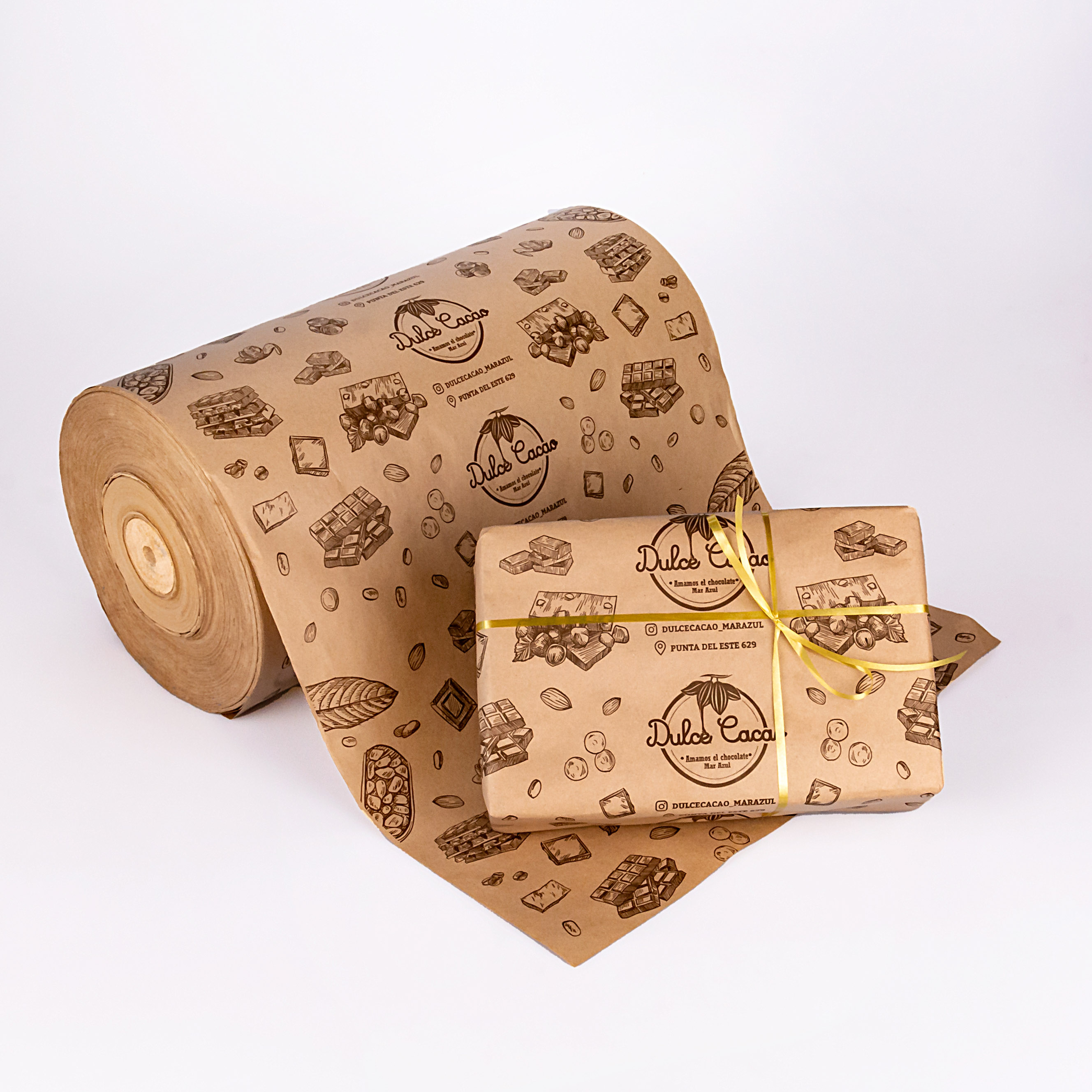 mEP PAPEL EN BOBINA PERSONALIZADO KRAFT SUPER (45GRS) .40CM X KG