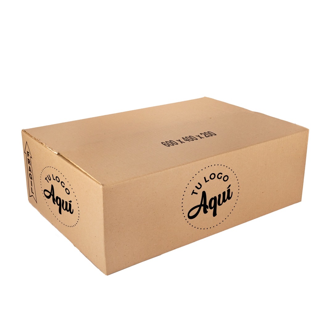 mEP CAJA CARTON CORRUGADO PERSONALIZADO 80GRS (60*40*20CM) X UNIDAD