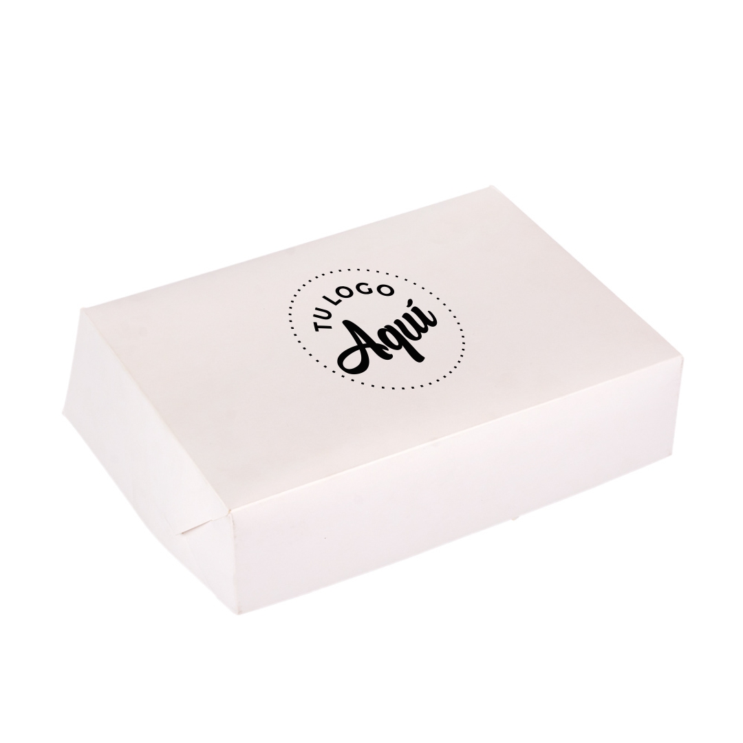 mEP CAJA FACTURAS CART. BLANCA PERSONALIZADO 1 DOCENA (26*19.5*7CM-A) X UNIDAD