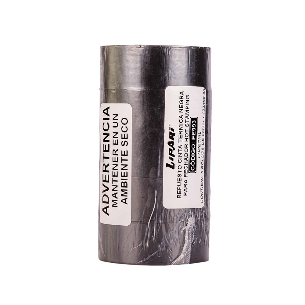 REPUESTO FECHADOR TERMICO LIPARI CINTA LAMINADOS POLIETILENO (FE791) *5 UNID