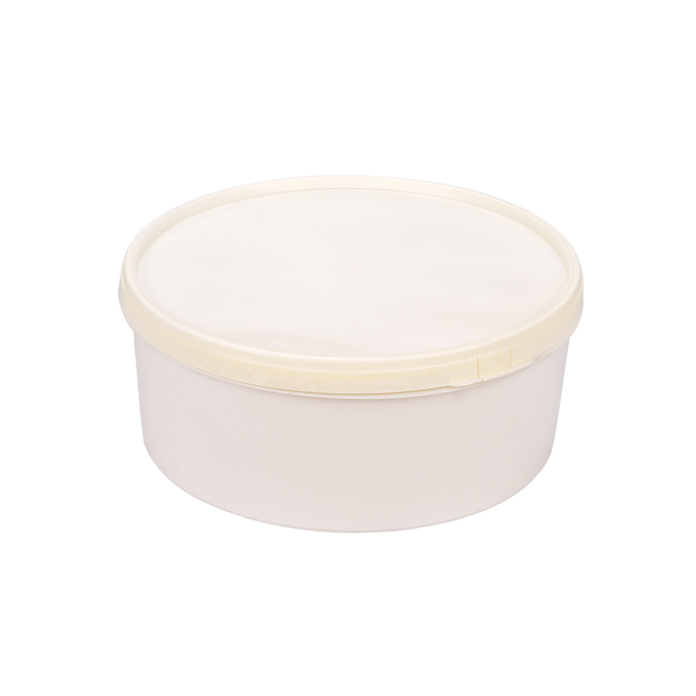 POTE HELADO PLASTICO .3LTS CON TAPA *UNID