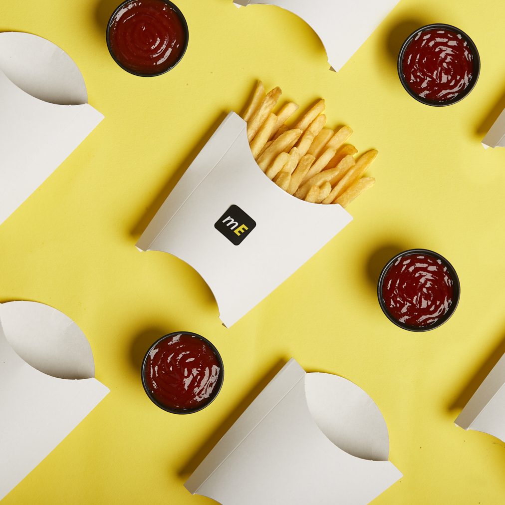 mEP CAJA PAPAS FRITAS TIPO SOBRE BLANCA PERSONALIZADO GRANDE BIOHZ (15.5*9.5*5.5CM) X UNIDAD