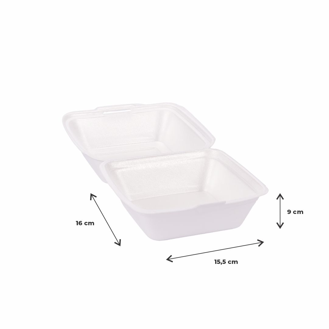 ESTUCHE EXPANDIDO BANDEX HAMBURGUESA (110EHM) (15.5*16*9CM) *200 UNID.