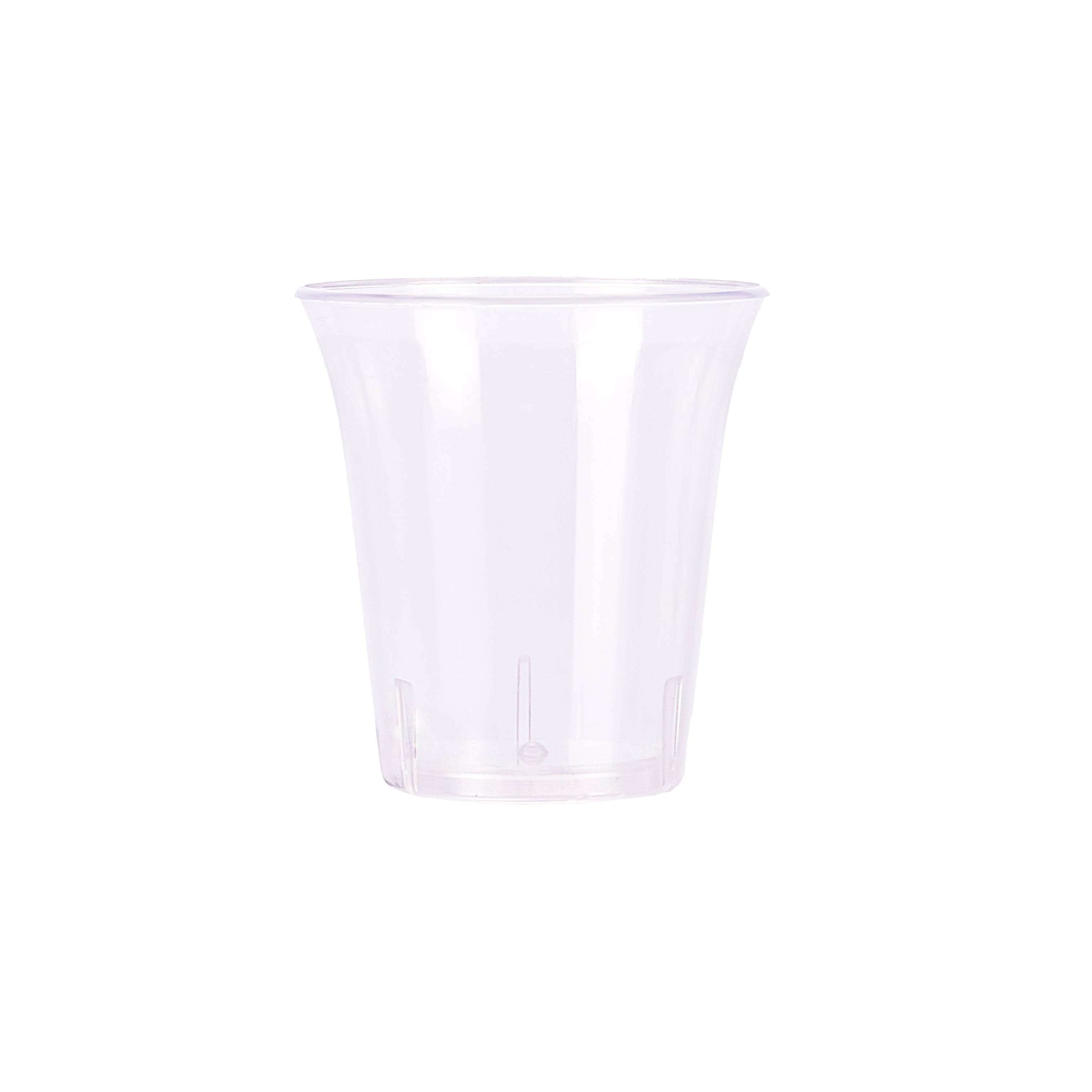BOYANO VASO RIGIDO 35CC CHUPITO CRISTAL (4.5CM DIAM*5CM ALTO)  *UNID