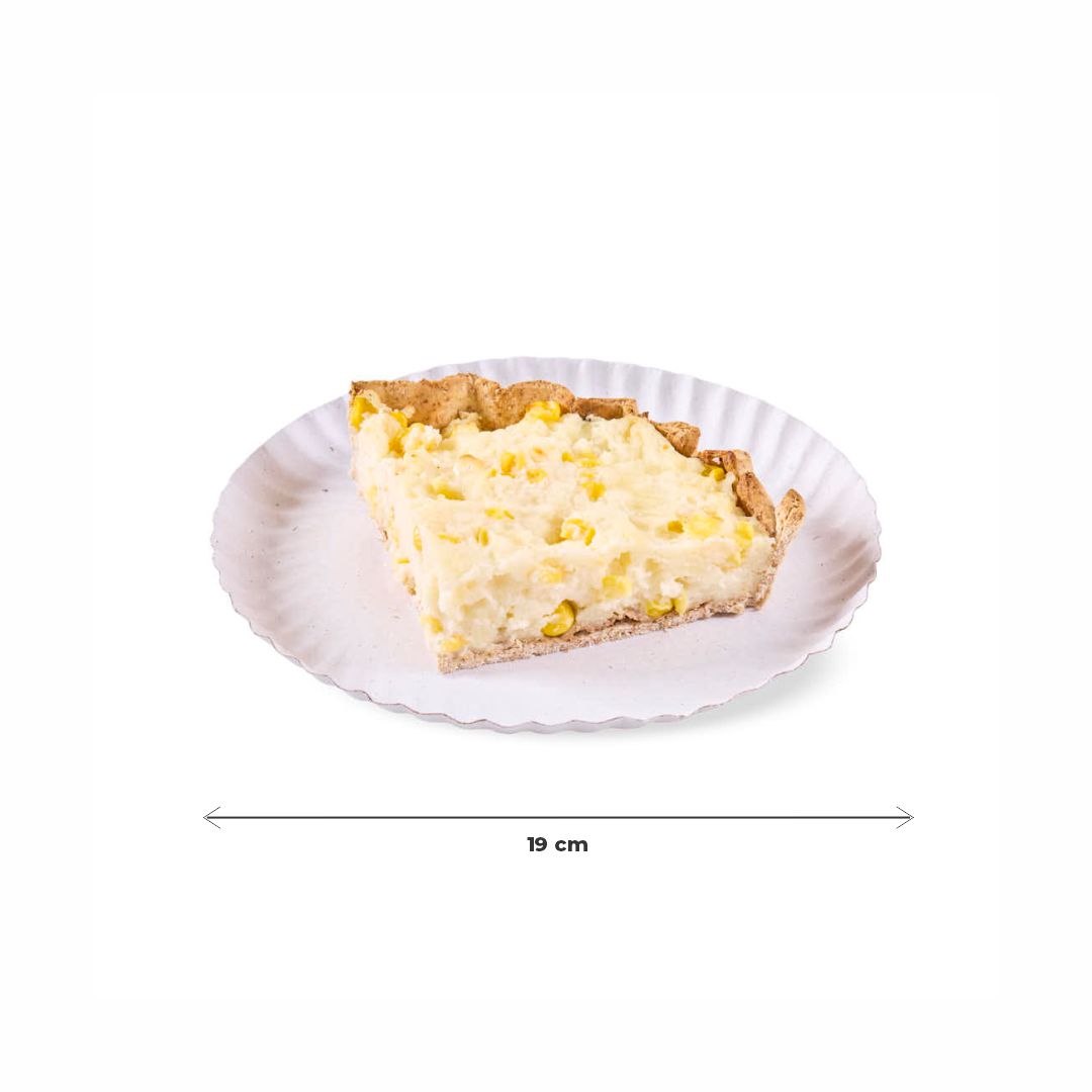 BANDEJA CARTON REDONDA BLANCA Nº12 (19CM) *100UNID