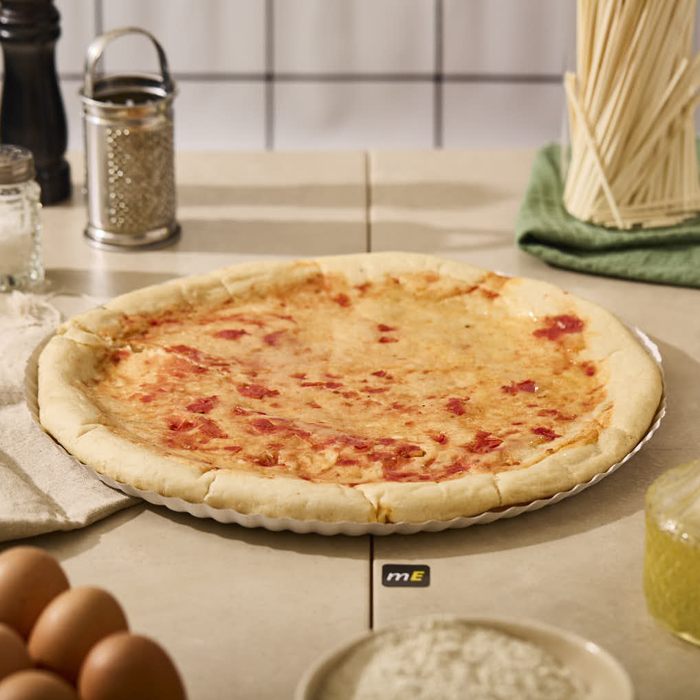 BANDEJA CARTON REDONDA BLANCA Nº16 (34CM) *100UNID