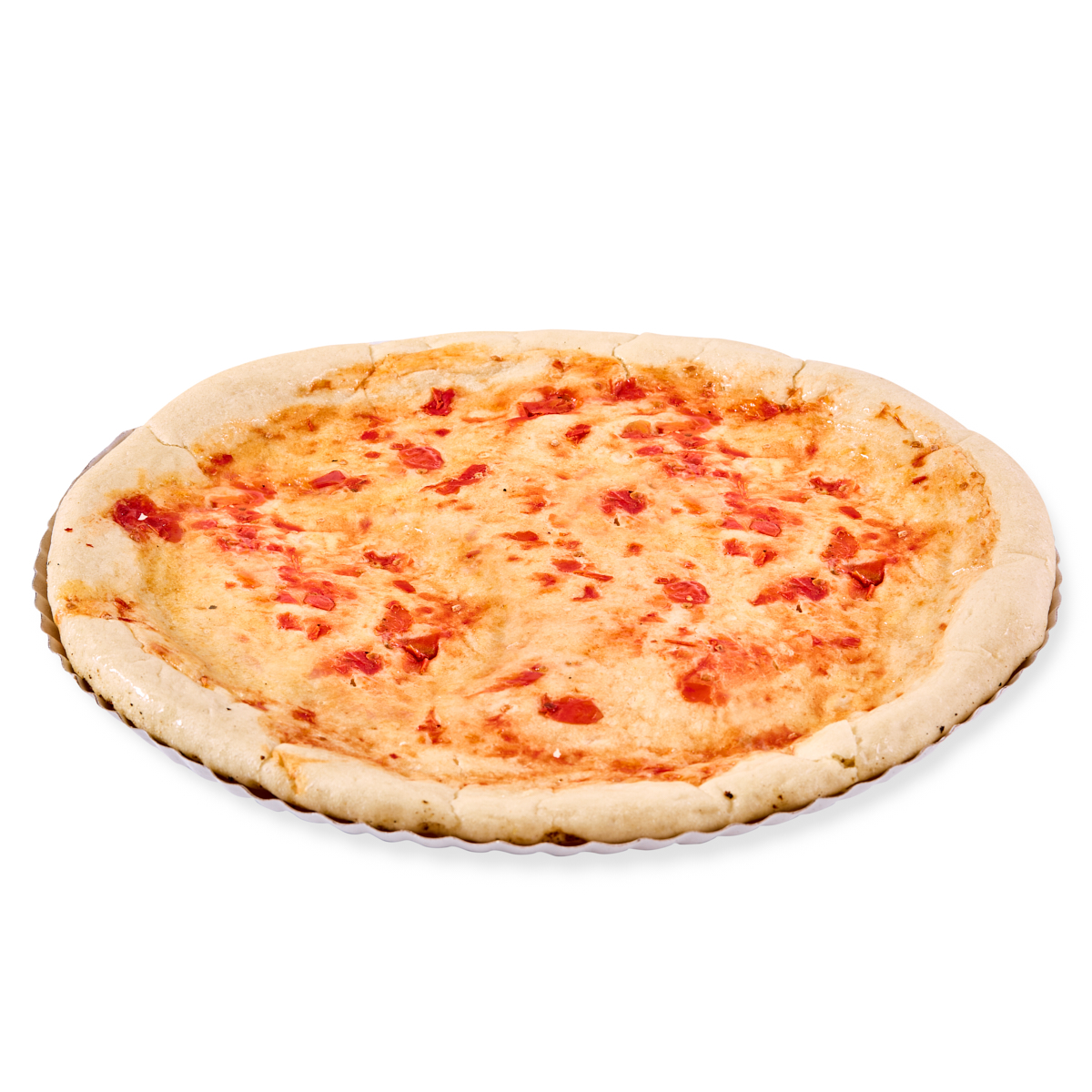 BANDEJA CARTON REDONDA BLANCA Nº16 (34CM) *100UNID