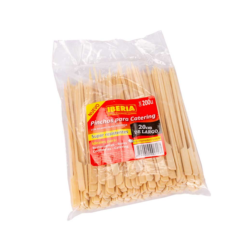 PINCHOS PARA CATERING IBERIA 20CM PAQ*200UNID