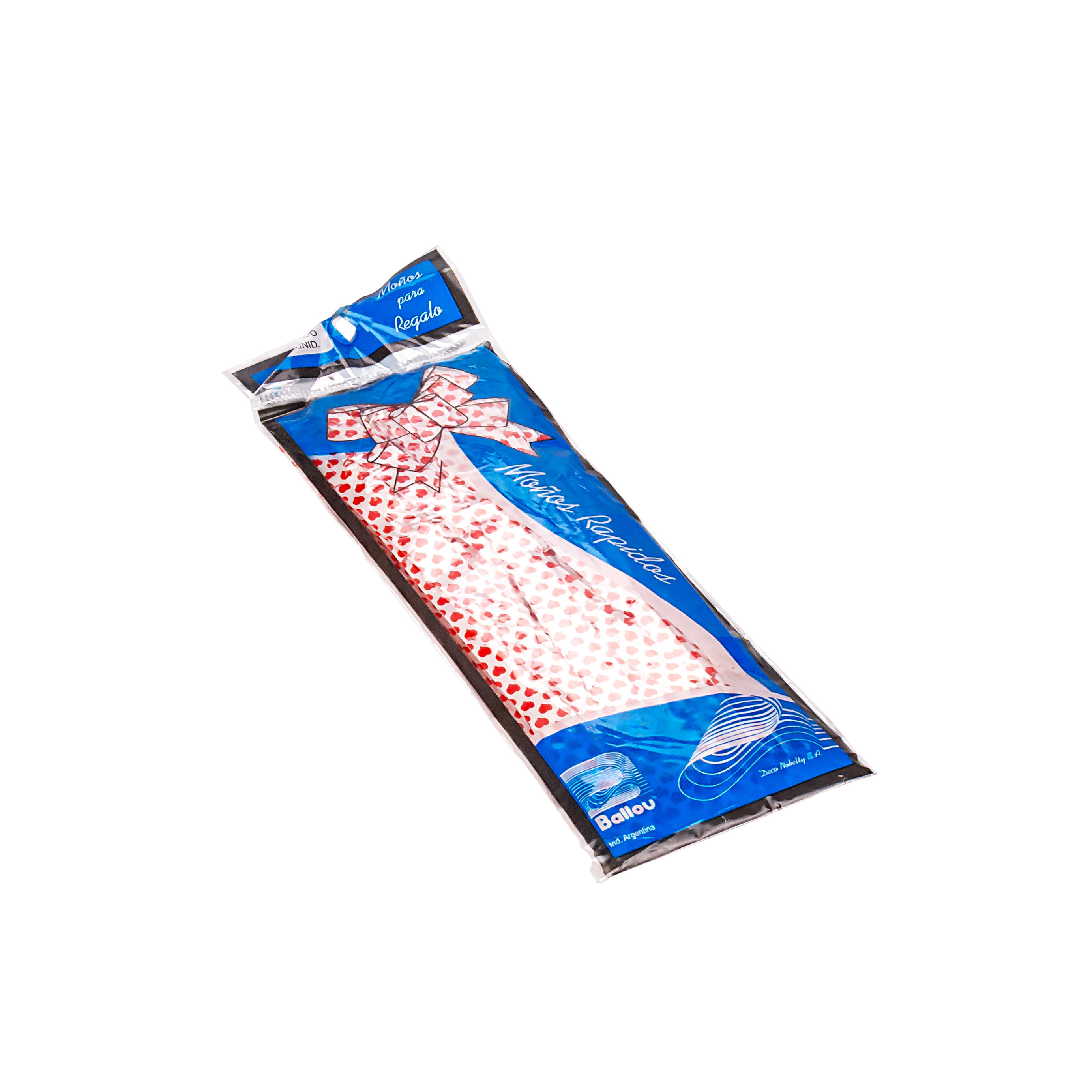 MOÑO RAPIDO MINI.FANTASIA CORAZON/LUNAR *100UNID