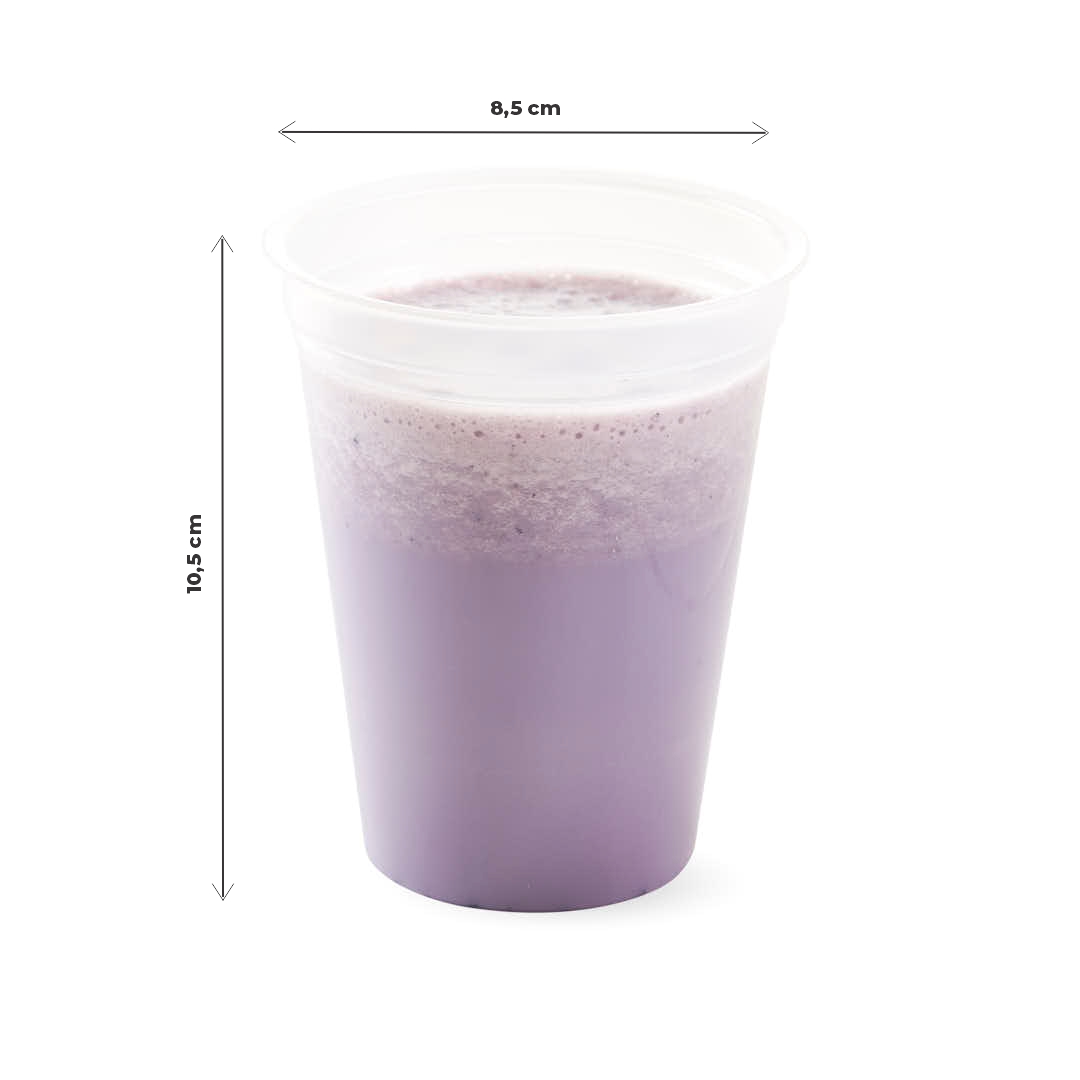 VASO PLASTICO FRAPPE TOLEDO 325CC PLASTIVAS *40UNID