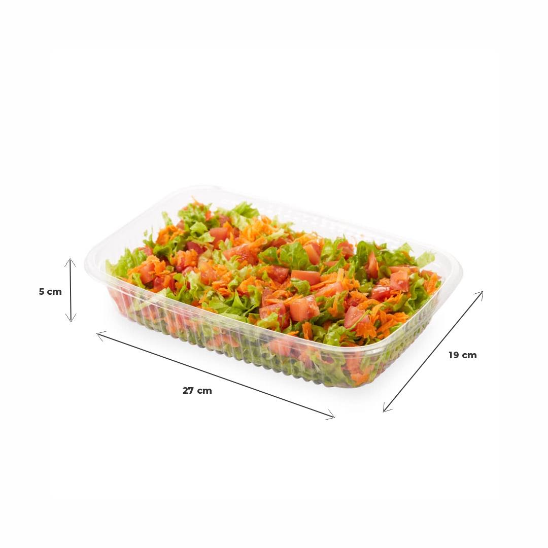 BANDEJA PET CRISTAL COTNYL Nº107 (19*27*5CM) (TB107) *100UNID