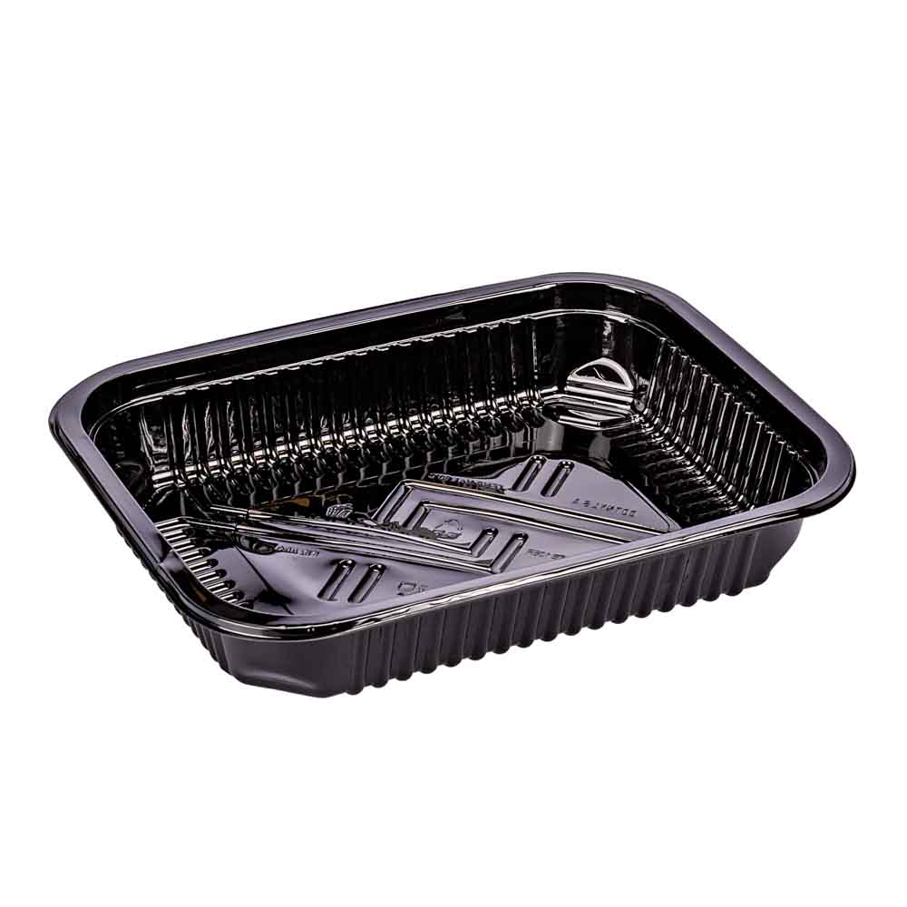 BANDEJA PET NEGRO COTNYL Nº105 RECT. (18*23*5CM) (TB105R NE) *100UNID
