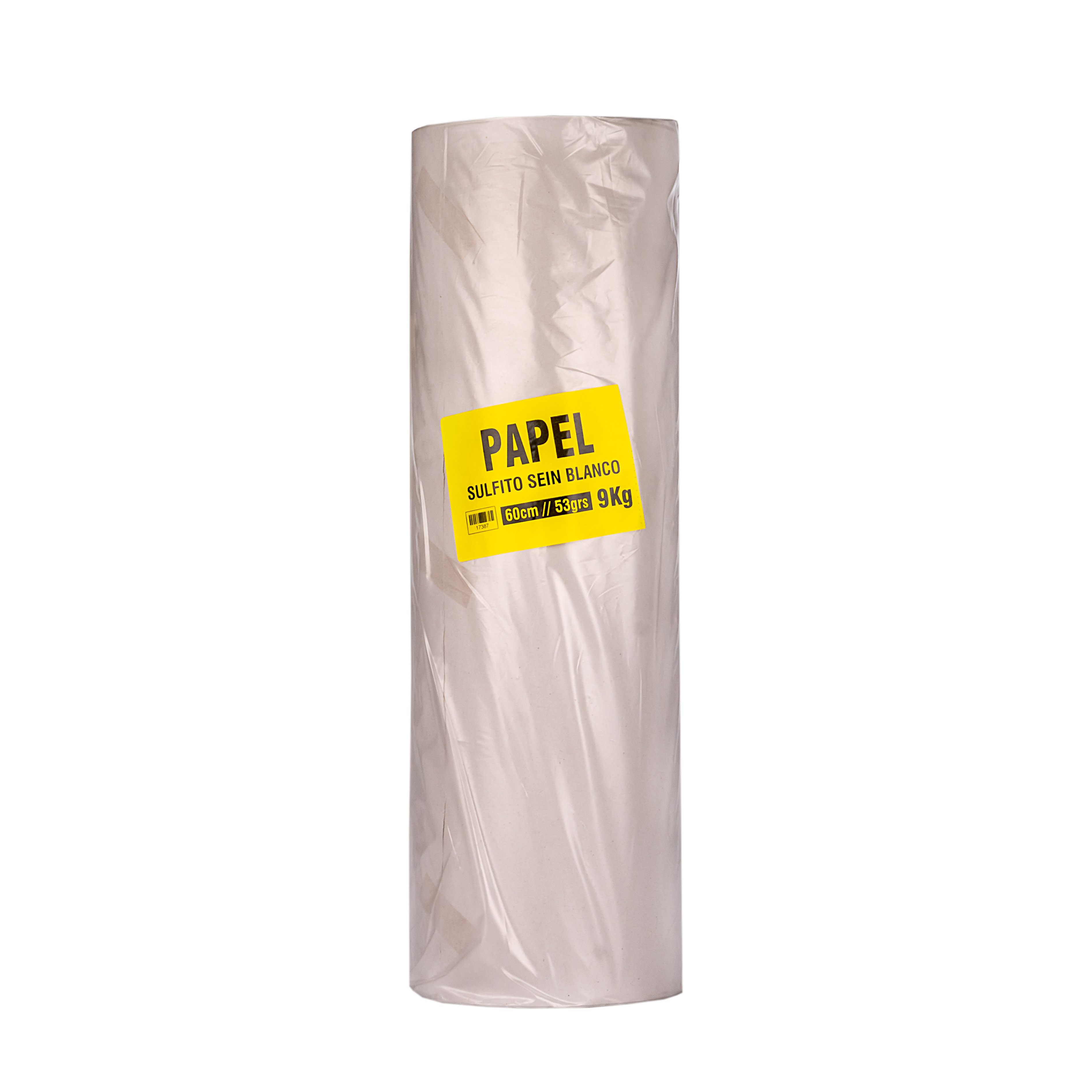 PAPEL SULFITO BLANCO SEIN FERNANDEZ .60CM (53GRS - 300MTS) BOBINA *9KG