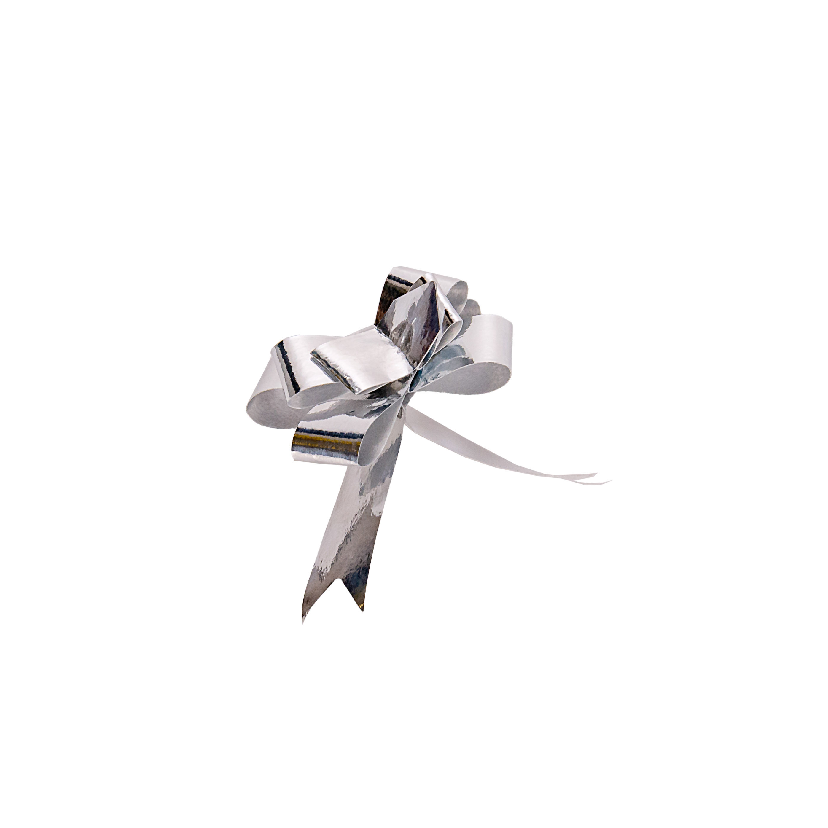 MOÑO RAPIDO METAL MINI PLATEADO *100UNID