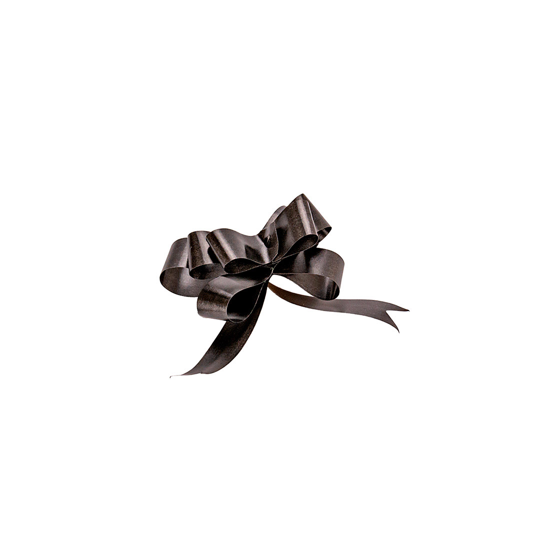 MOÑO RAPIDO MEDIANO NEGRO LISO *50UNID