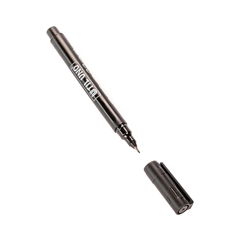 MARCADOR PERMANENTE UTIL UNO NEGRO SMALLER PUNTA ULTRAFINA *UNID