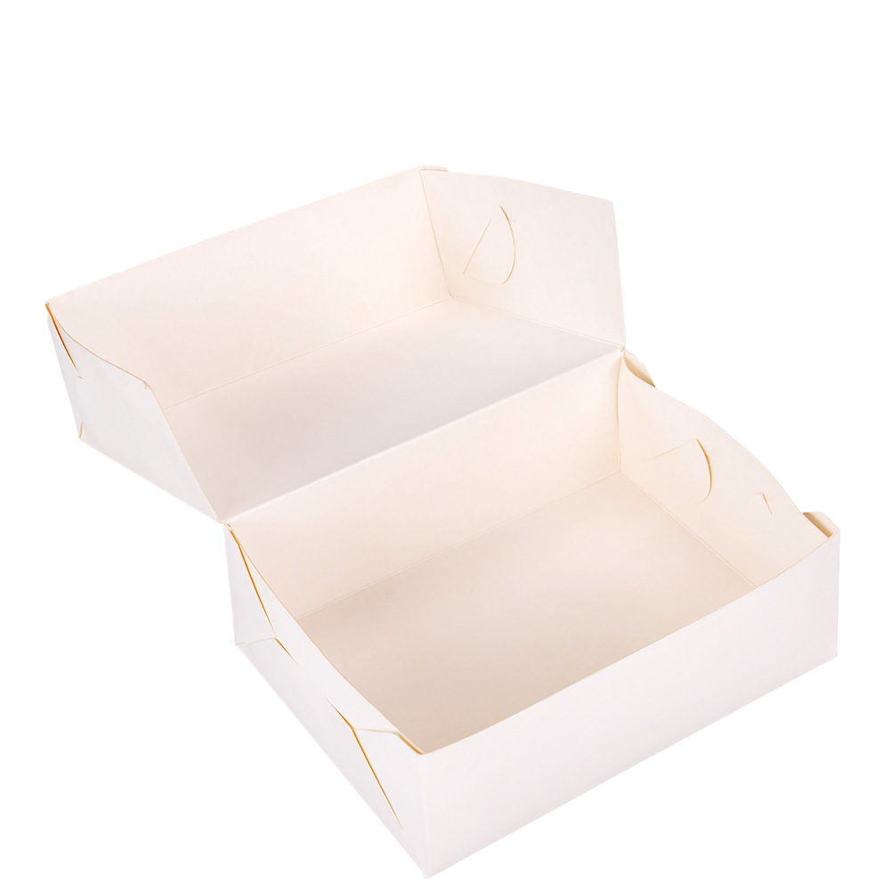 CAJA CARTULINA BLANCA 1/2 DOC FACTURAS (19X14.5X6.5CM) mE *25UNID