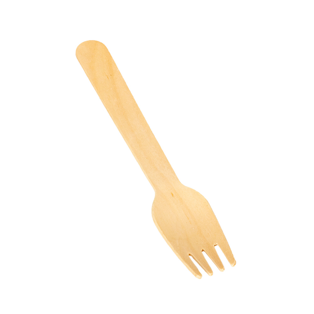 TENEDOR MADERA DESCARTABLE IBERIA (27MM*16CM) *100UNID