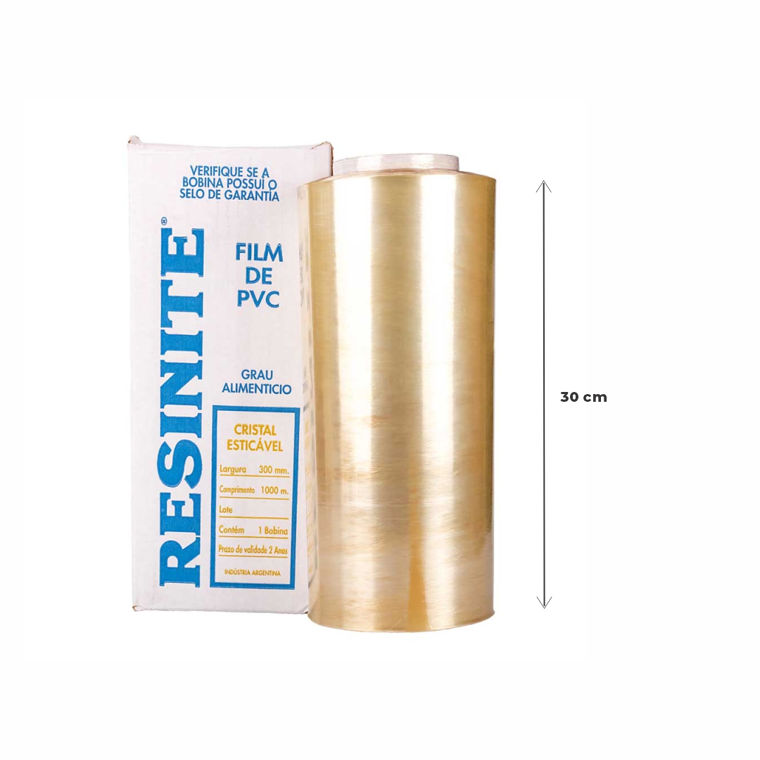 FILM ALIMENTICIO RESINITE (30CM.*1000MTS) PVC *ROLLO