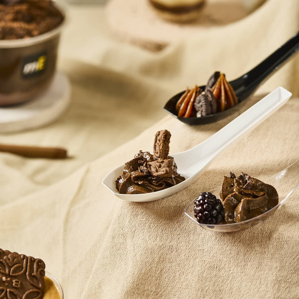 CUCHARA PETITE DEGUSTACION PLASTICA BLANCA BLISTER *24UNID.